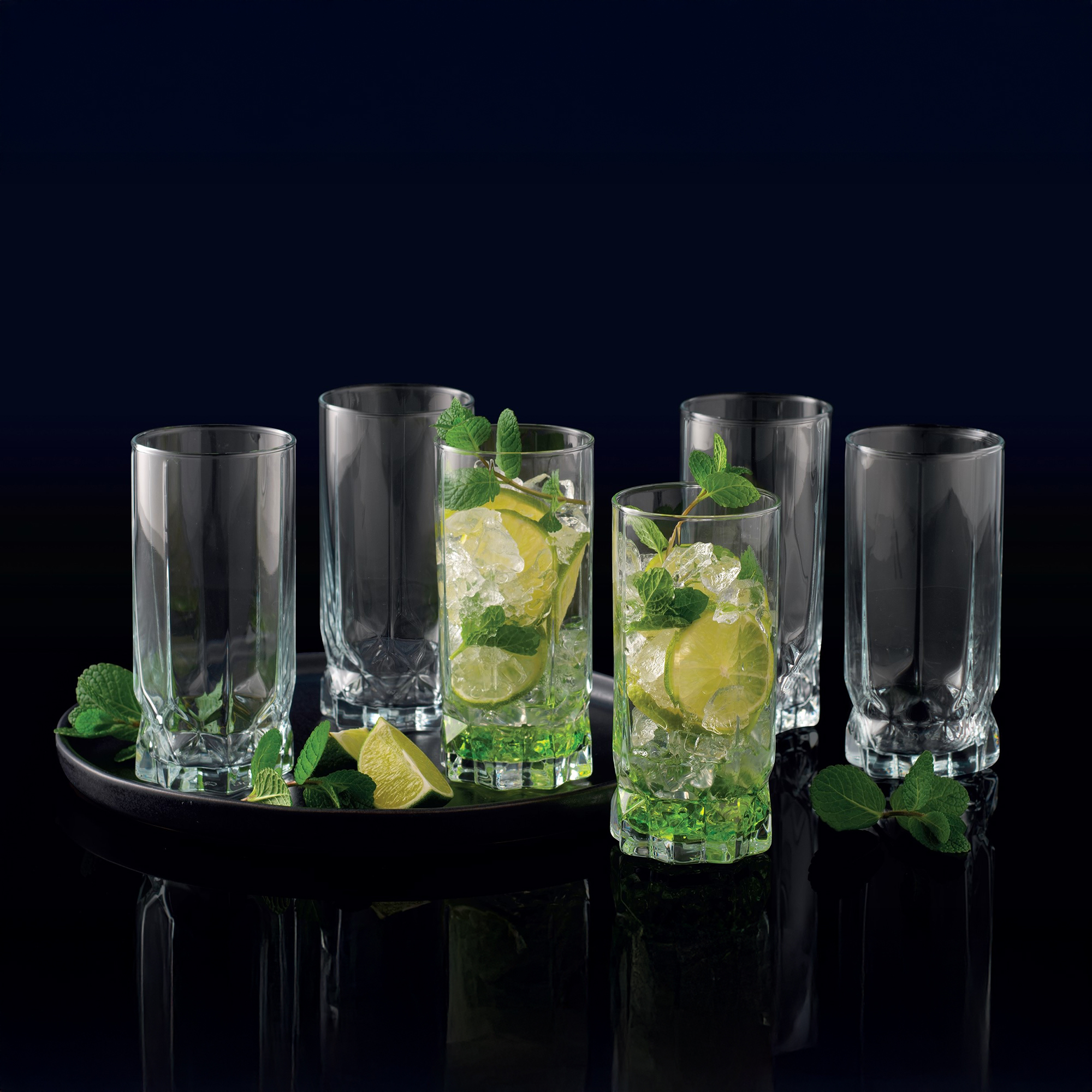 Trinkgläser 6 Stück Diamond 325 ml AMBITION