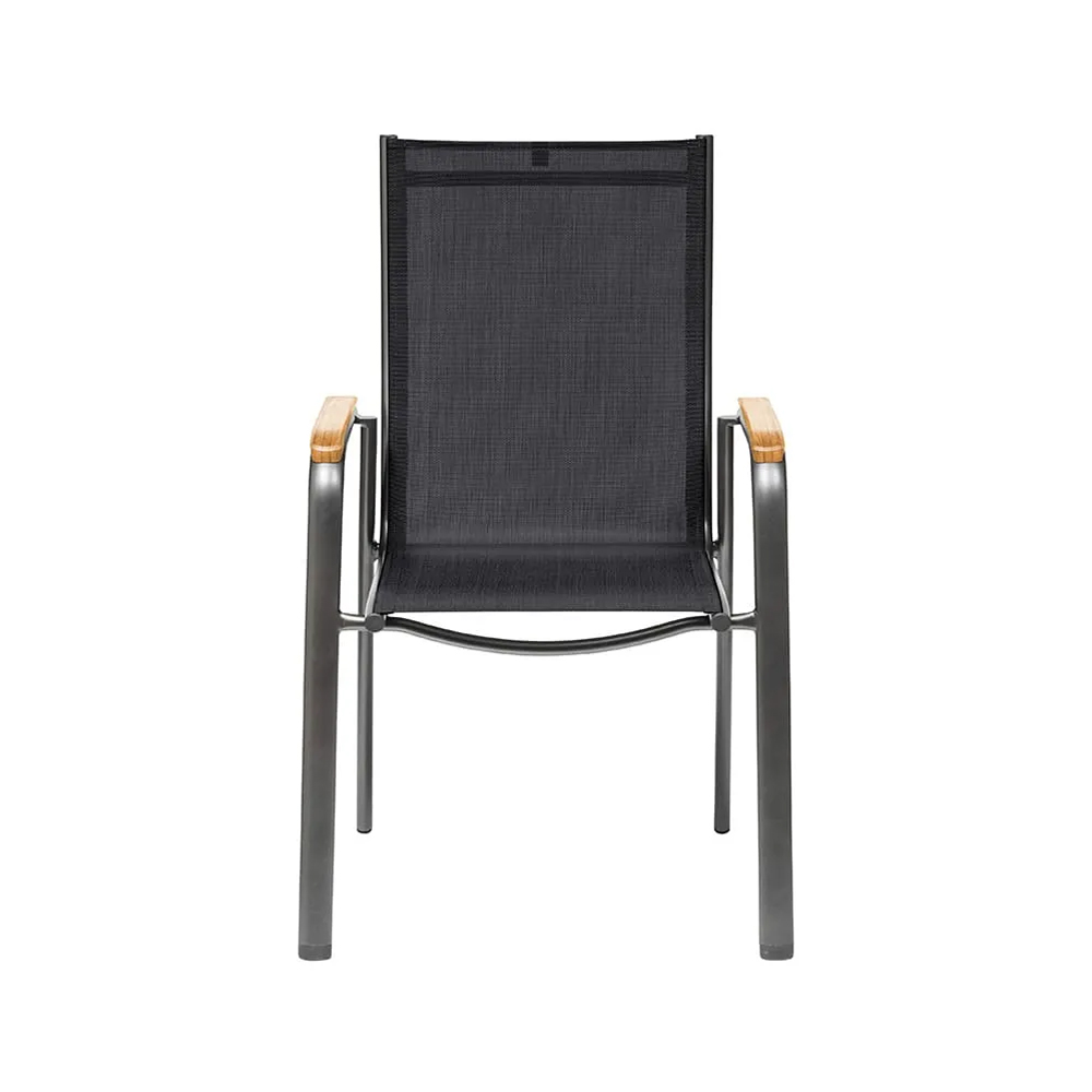 Gartenstuhl Cirrus mit Armlehnen Anthrazit 0100302-7111 KETTLER