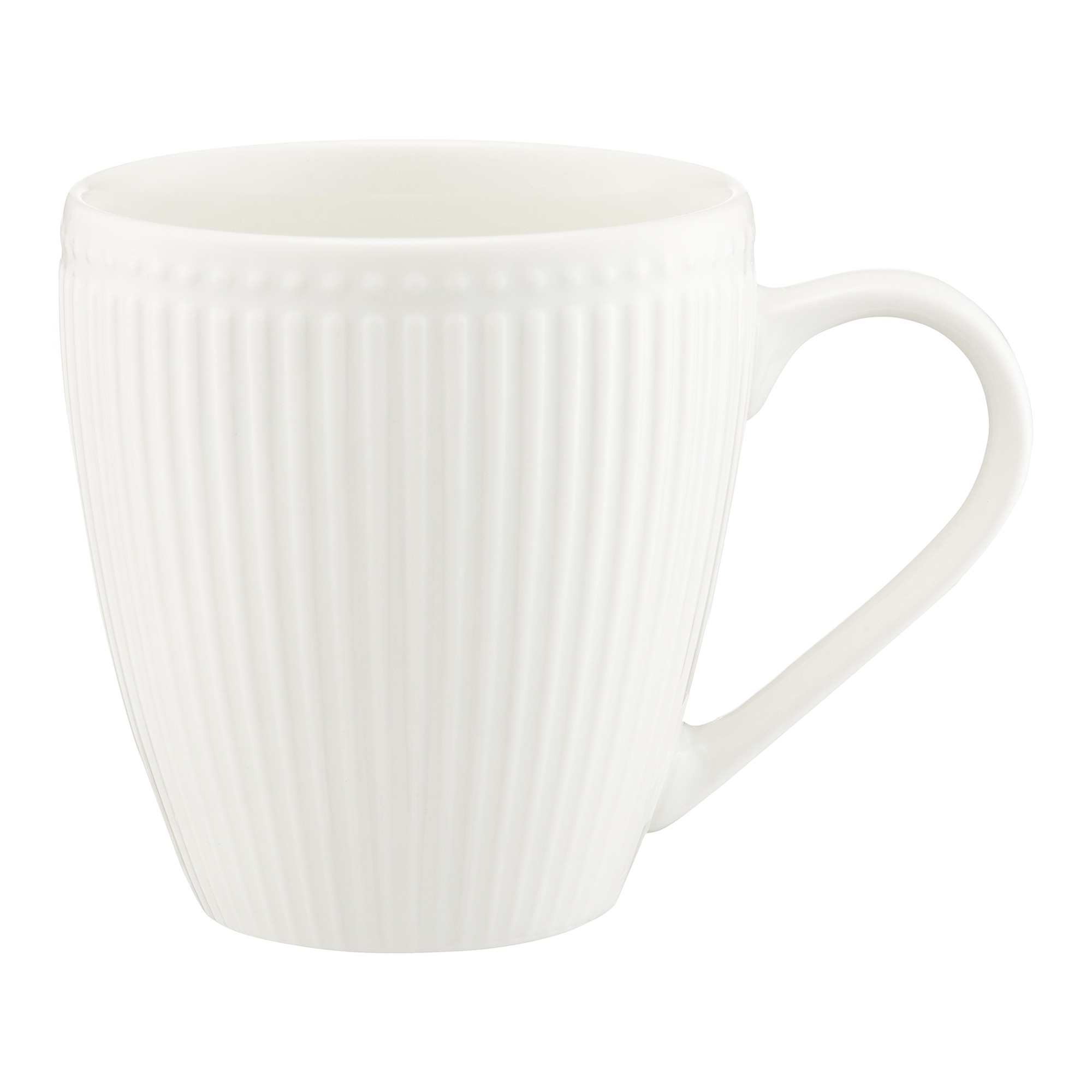 Krémový porcelánový hrnček Curly 390 ml AMBITION