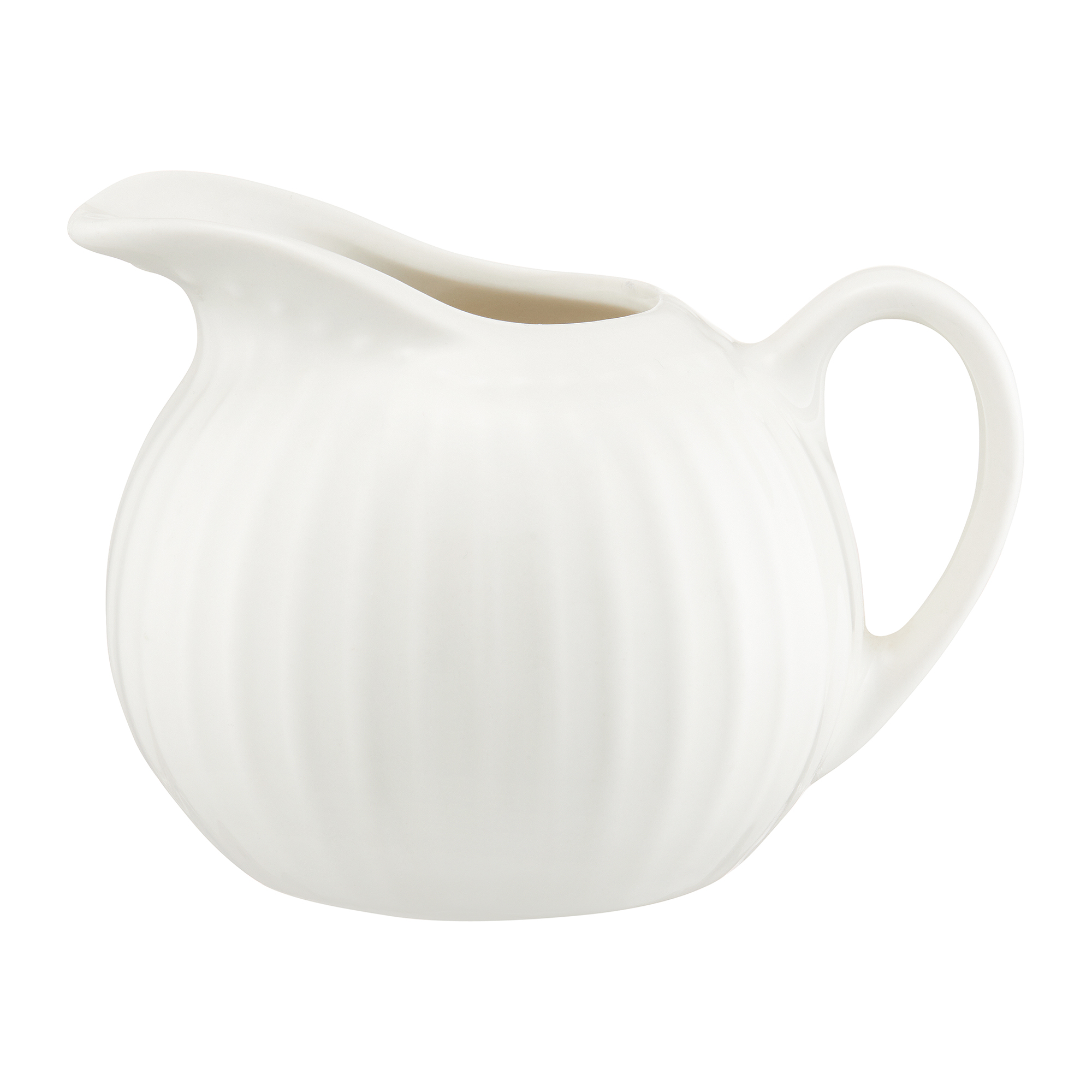 Servizio di piattti per 6 persone Curly bianco 41-pezzi AMBITION