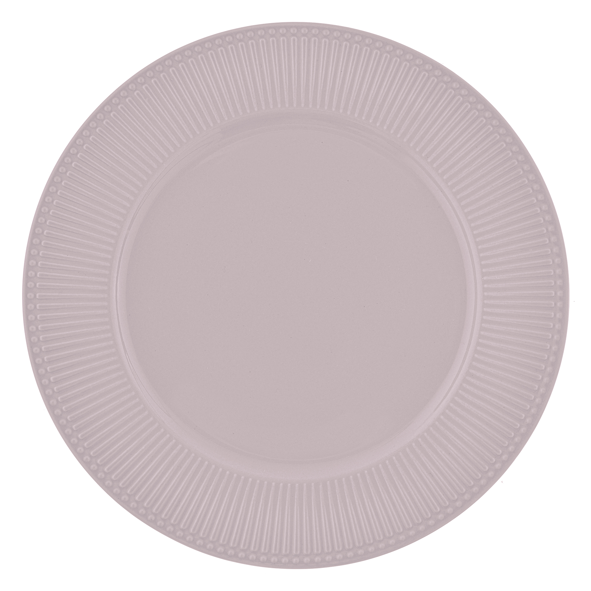 Servizio di piattti per 6 persone Curly grigio 41-pezzi AMBITION