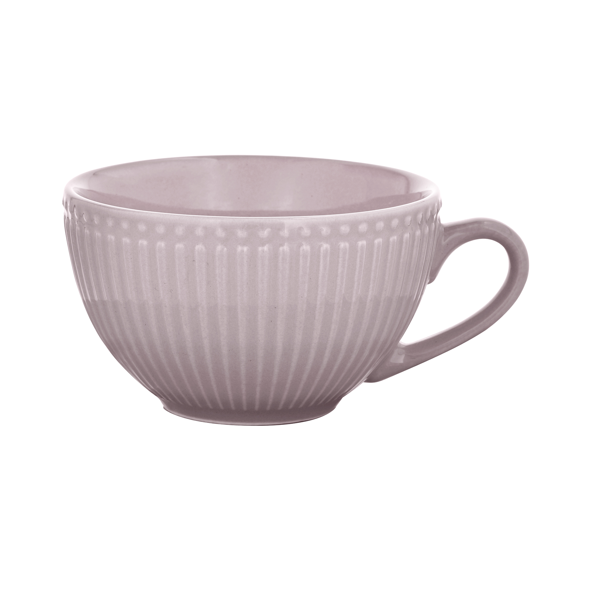 Servizio di piattti per 6 persone Curly grigio 41-pezzi AMBITION