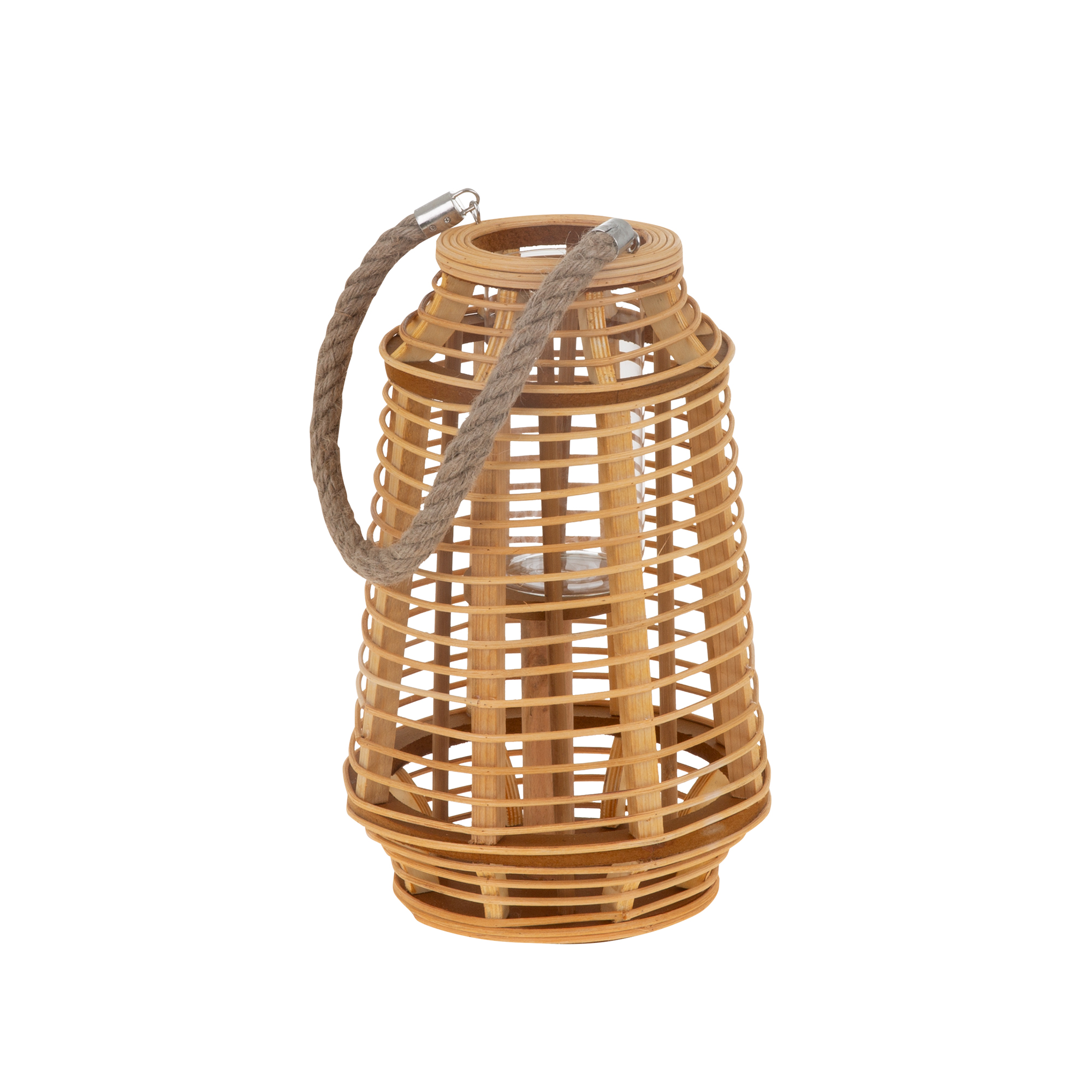 Laterne Bamboo 20,7 x 20,7 x 33,2 cm MY HOME