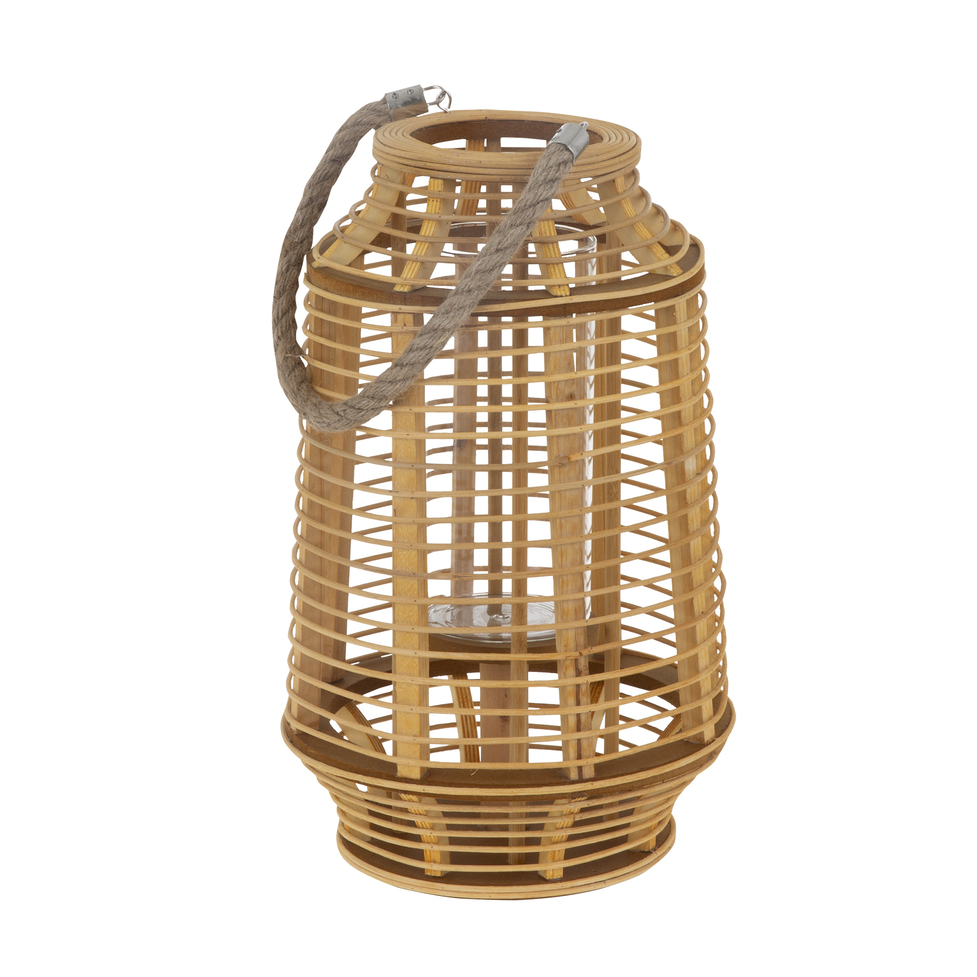 Laterne Bamboo 23,5 x 23,5 x 38,5 cm MY HOME