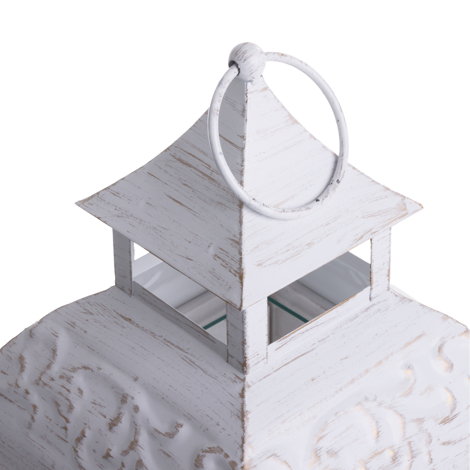 Lampion White Cubby 20 x 20 x 53 cm MY HOME