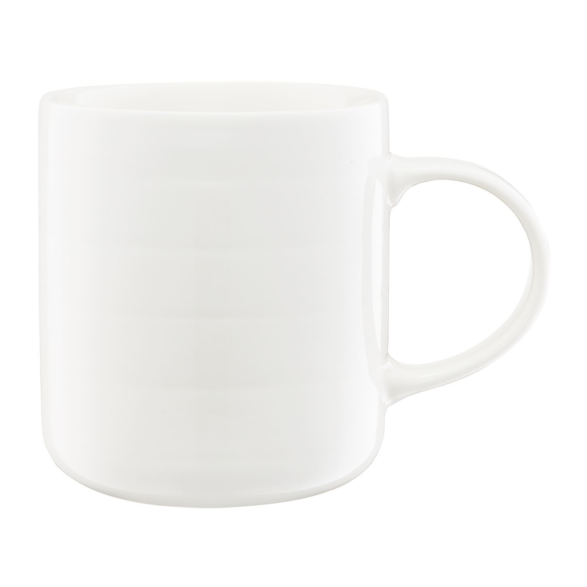 Bílý porcelánový hrnek Piano 360 ml AMBITION