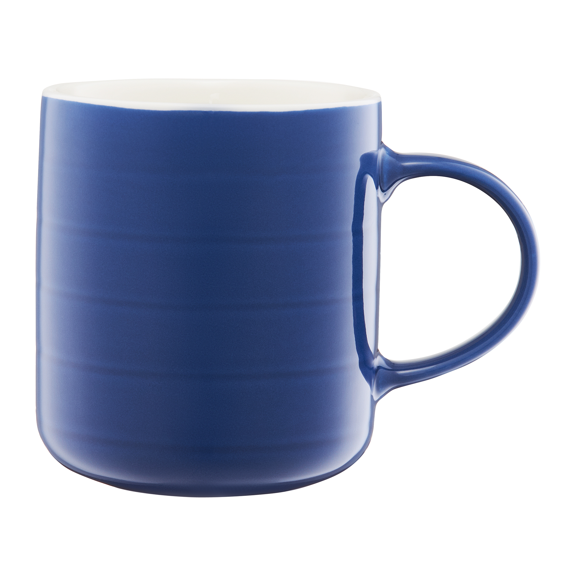 Modrý porcelánový hrnek Piano 360 ml AMBITION