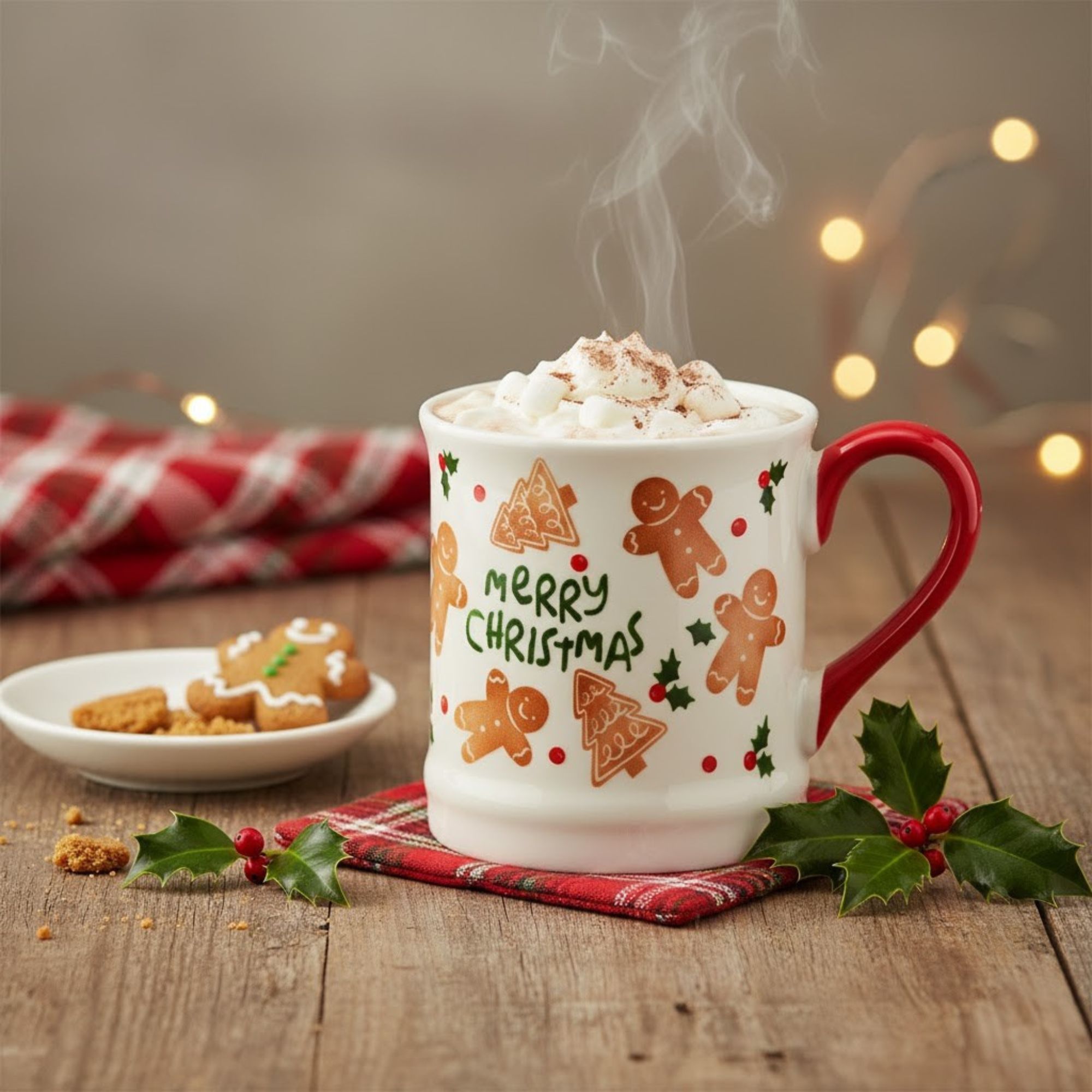 Sváteční porcelánový hrnek Cookies Perníček 330 ml AMBITION