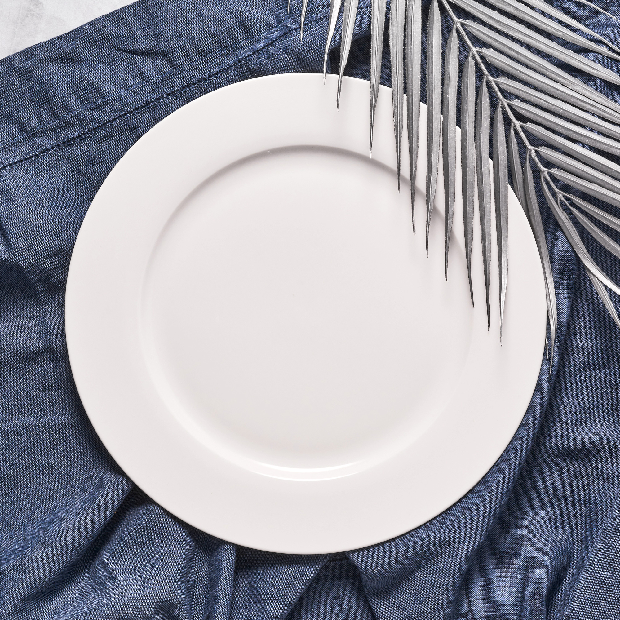 Serwis obiadowy dla 6 osób Aura White 18-elementowy AMBITION