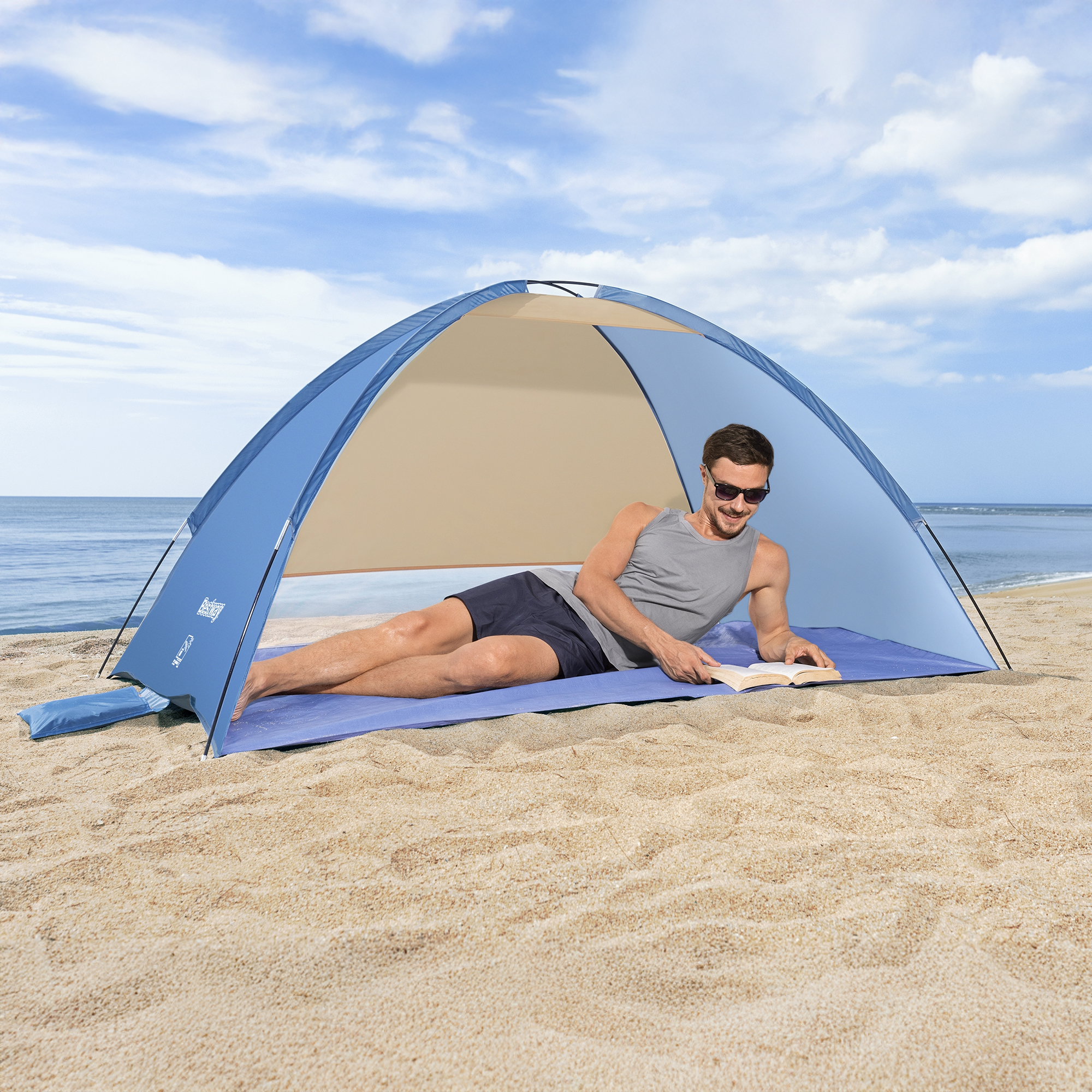 Tenda da spiaggia 200 x 120 x 95 cm BESTWAY