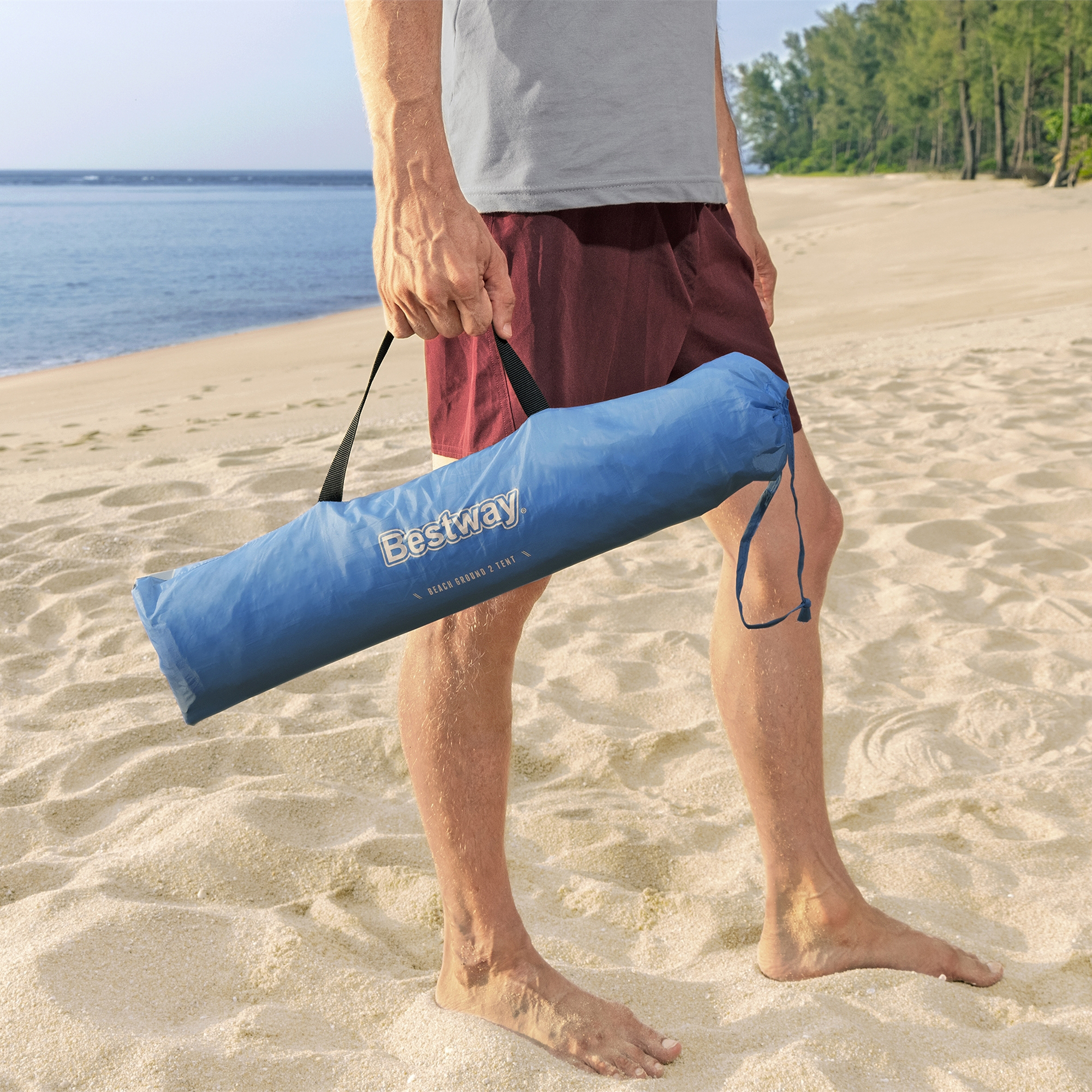 Tenda da spiaggia 200 x 120 x 95 cm BESTWAY