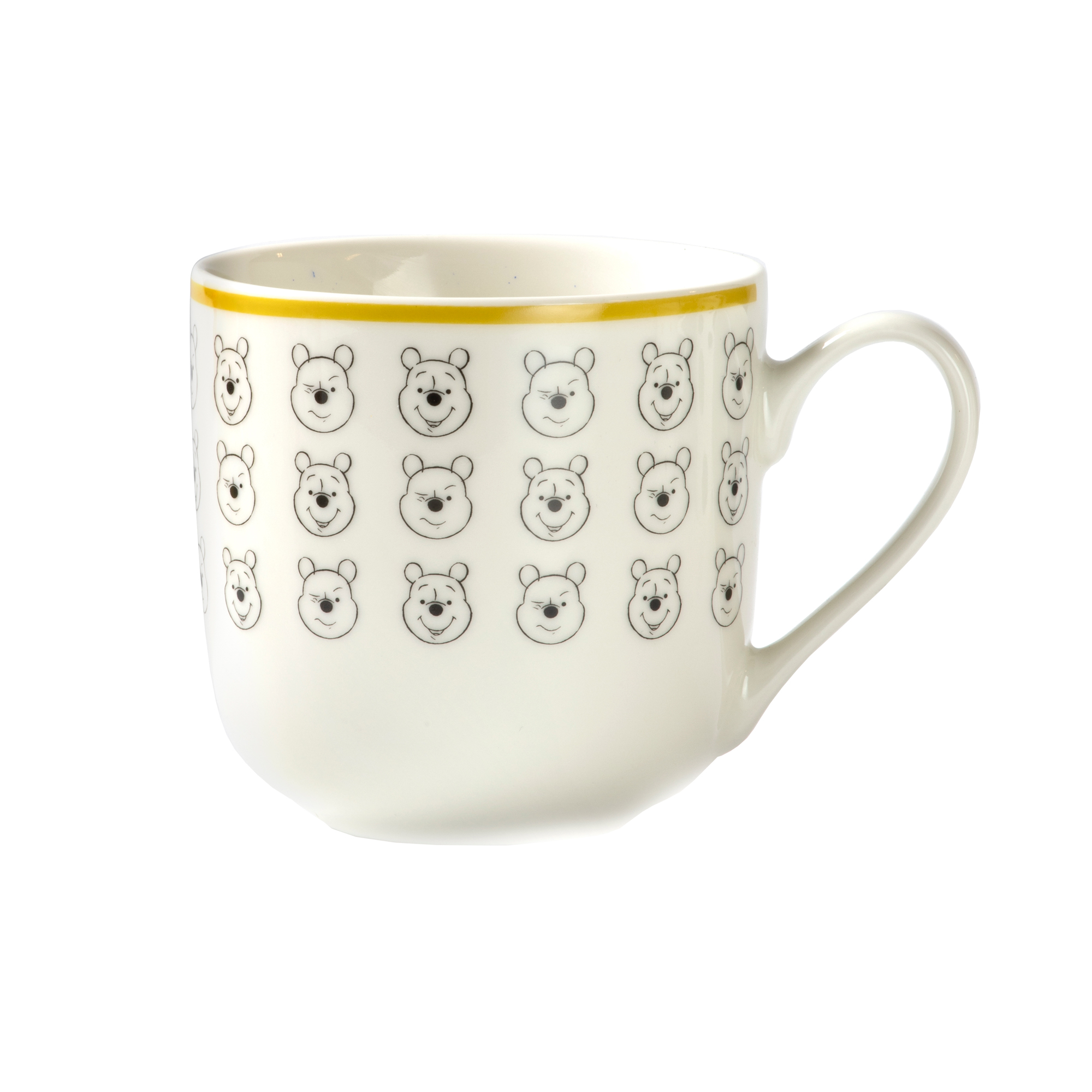 Kubek porcelanowy Kubuś Puchatek 455 ml buźki DISNEY