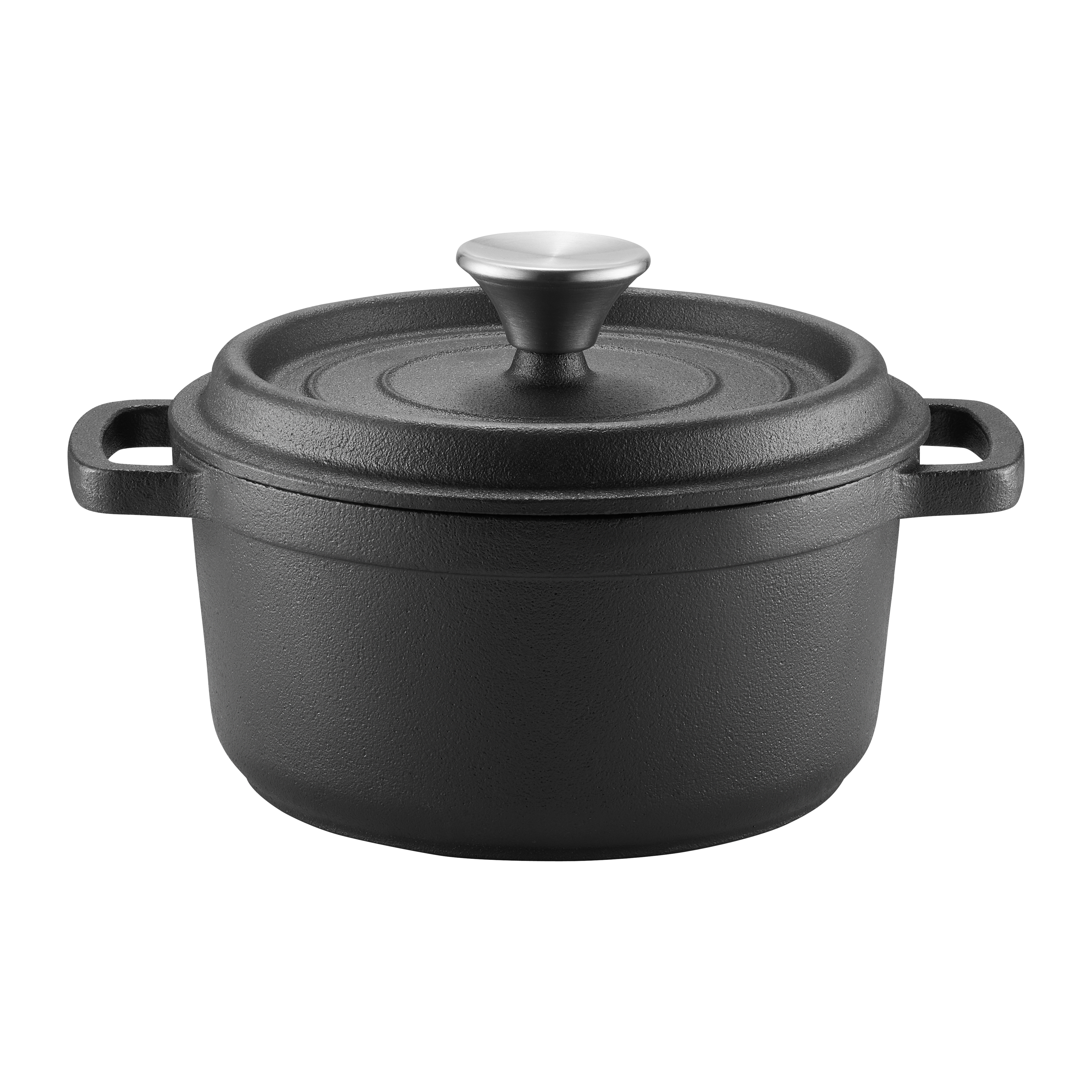 Litinový hrnec s poklicí Iron 24 cm AMBITION