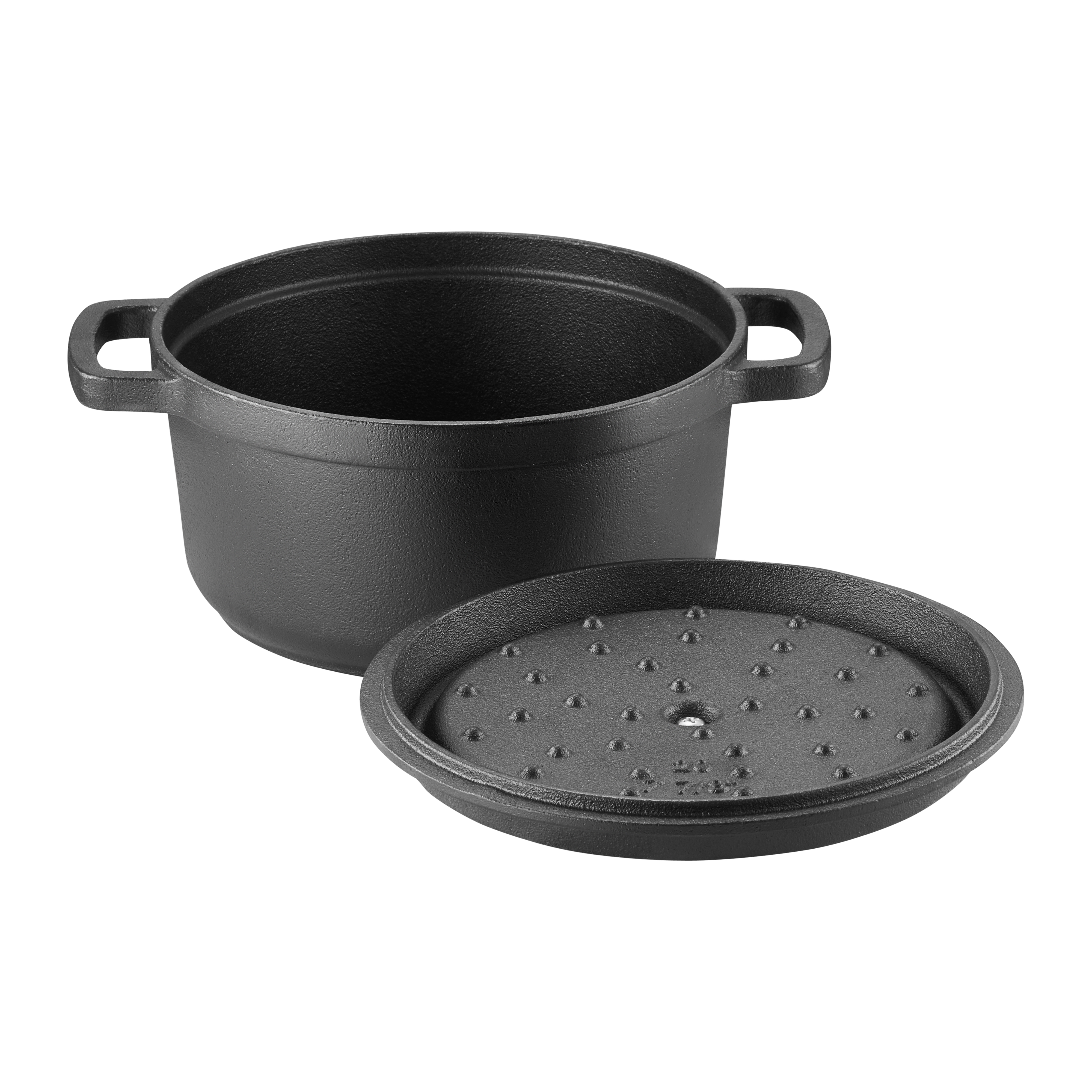 Litinový hrnec s poklicí Iron 24 cm AMBITION