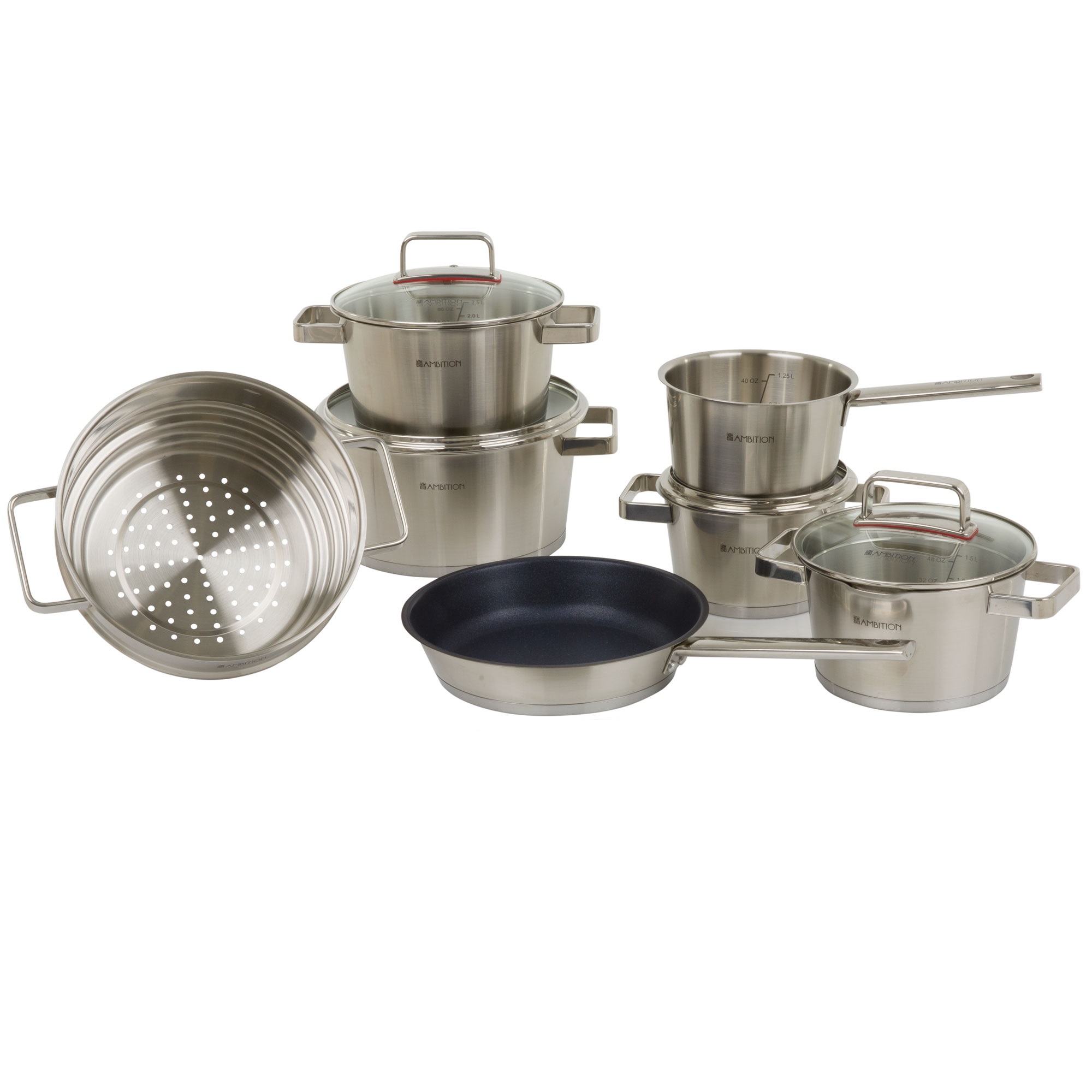Set di pentole Selection 11 pezzi AMBITION