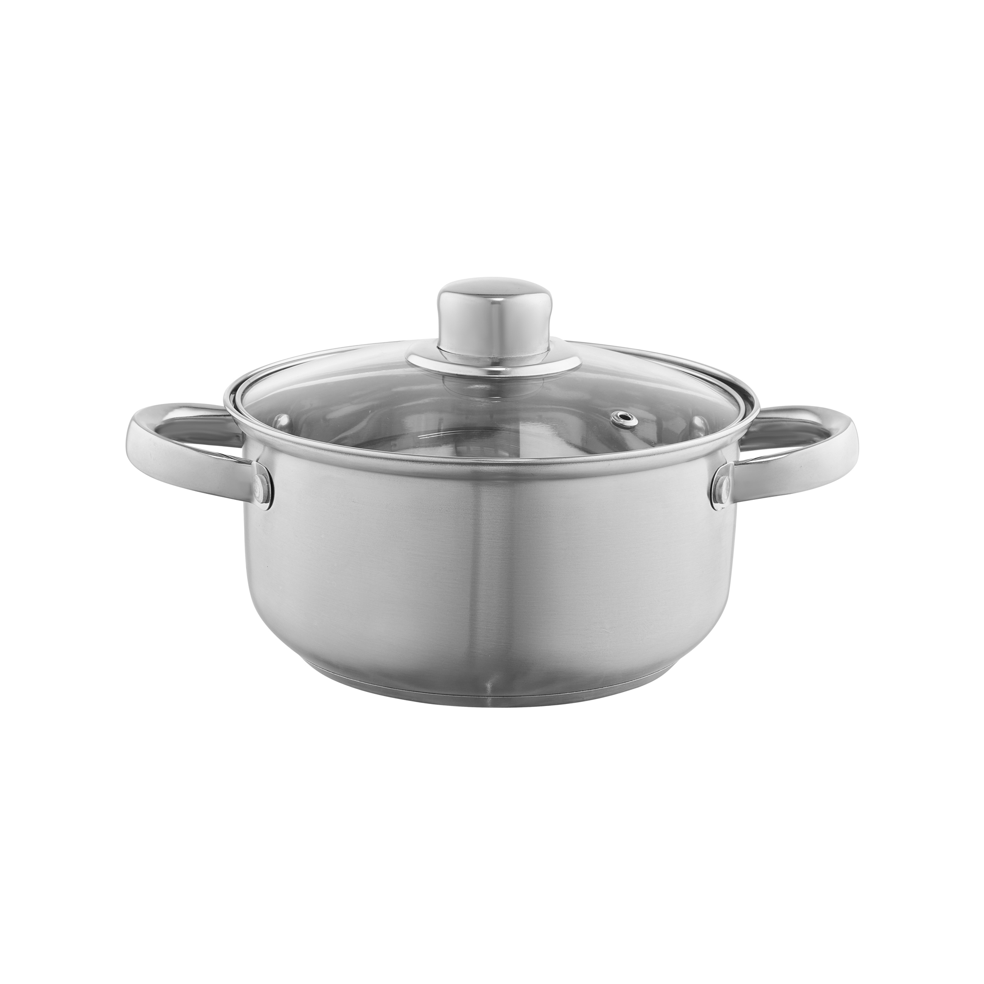 Topfset 8-teilig aus Edelstahl Sally DOMOTTI