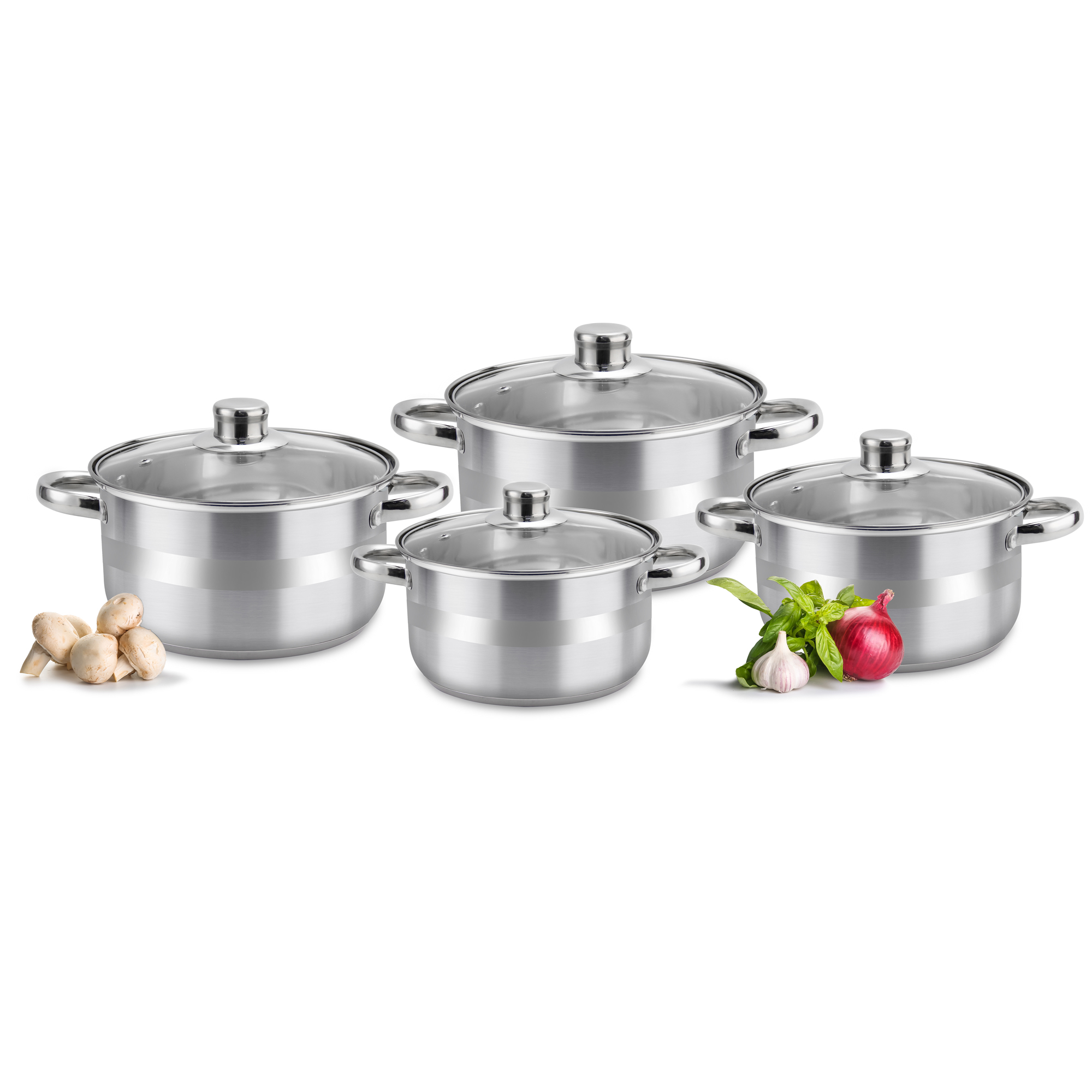 Kochtöpfe Set Molly 8 Tlg. DOMOTTI