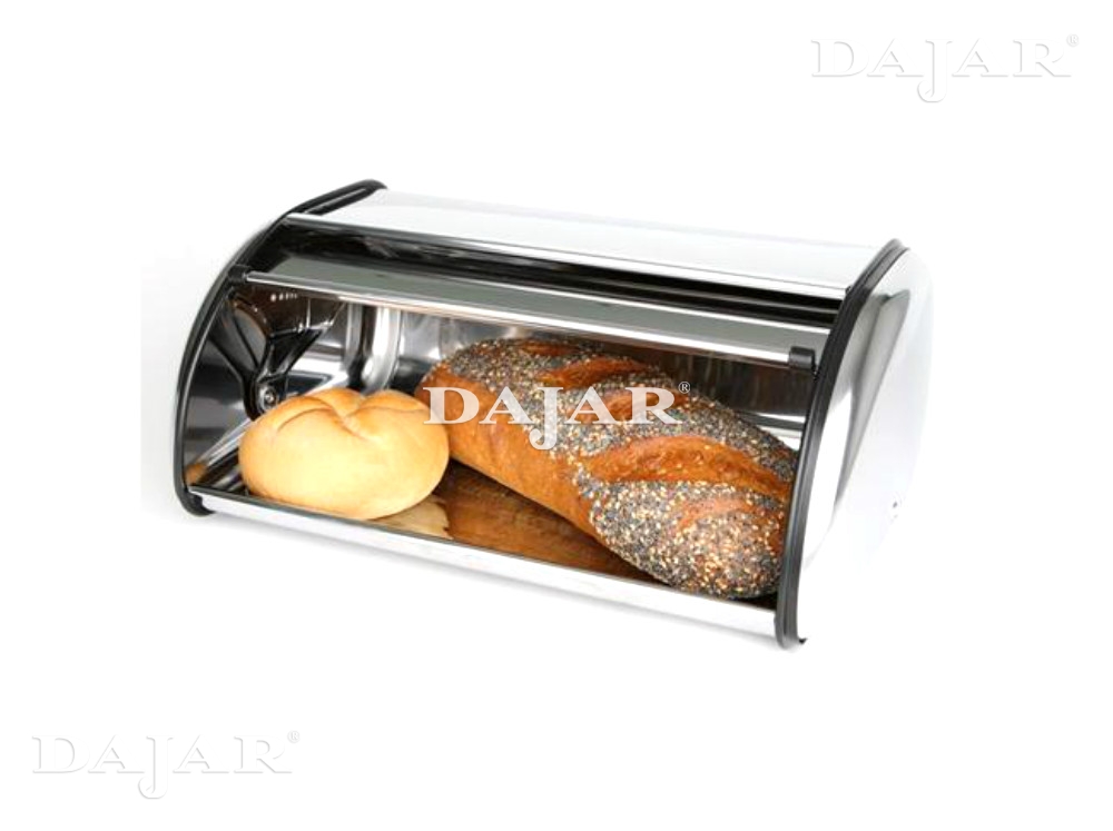 Brotbehälter aus Edelstahl 43 x 27 x 18 cm DOMOTTI