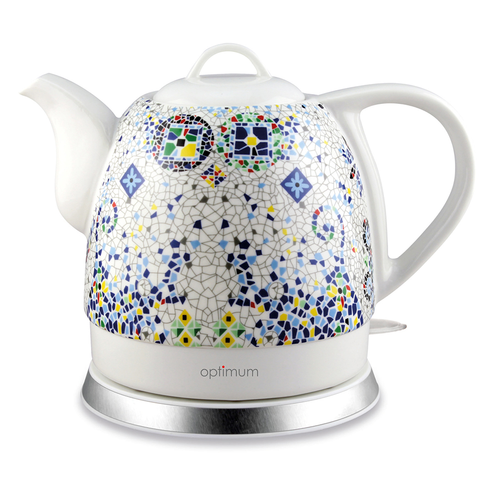 Czajnik elektryczny ceramiczny 1 l CJS-1310 mozaika OPTIMUM