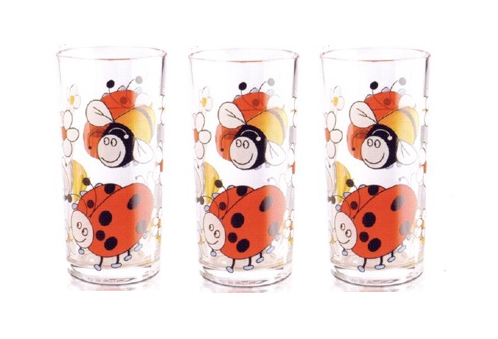 Sada 3 pohárov Allegra 250 ml