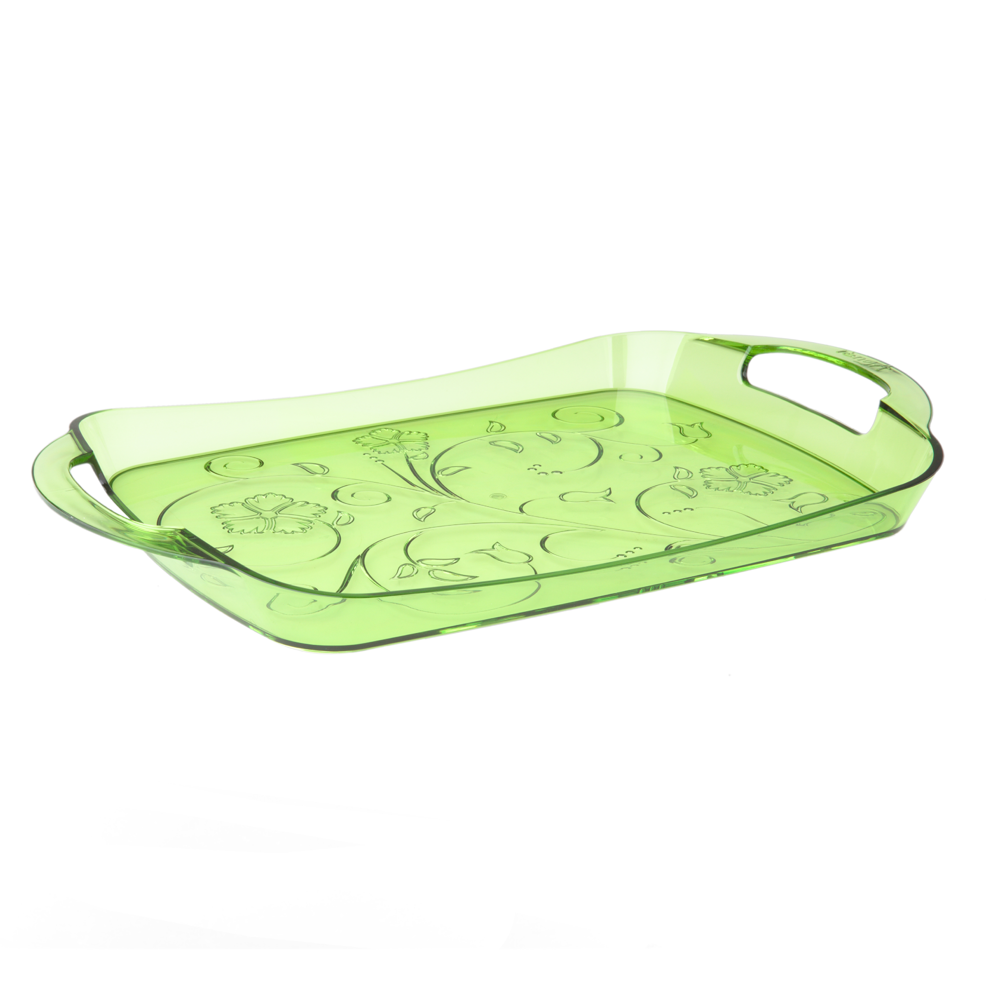 Plastový servírovací tác 37 x 26 cm MIX BAREV