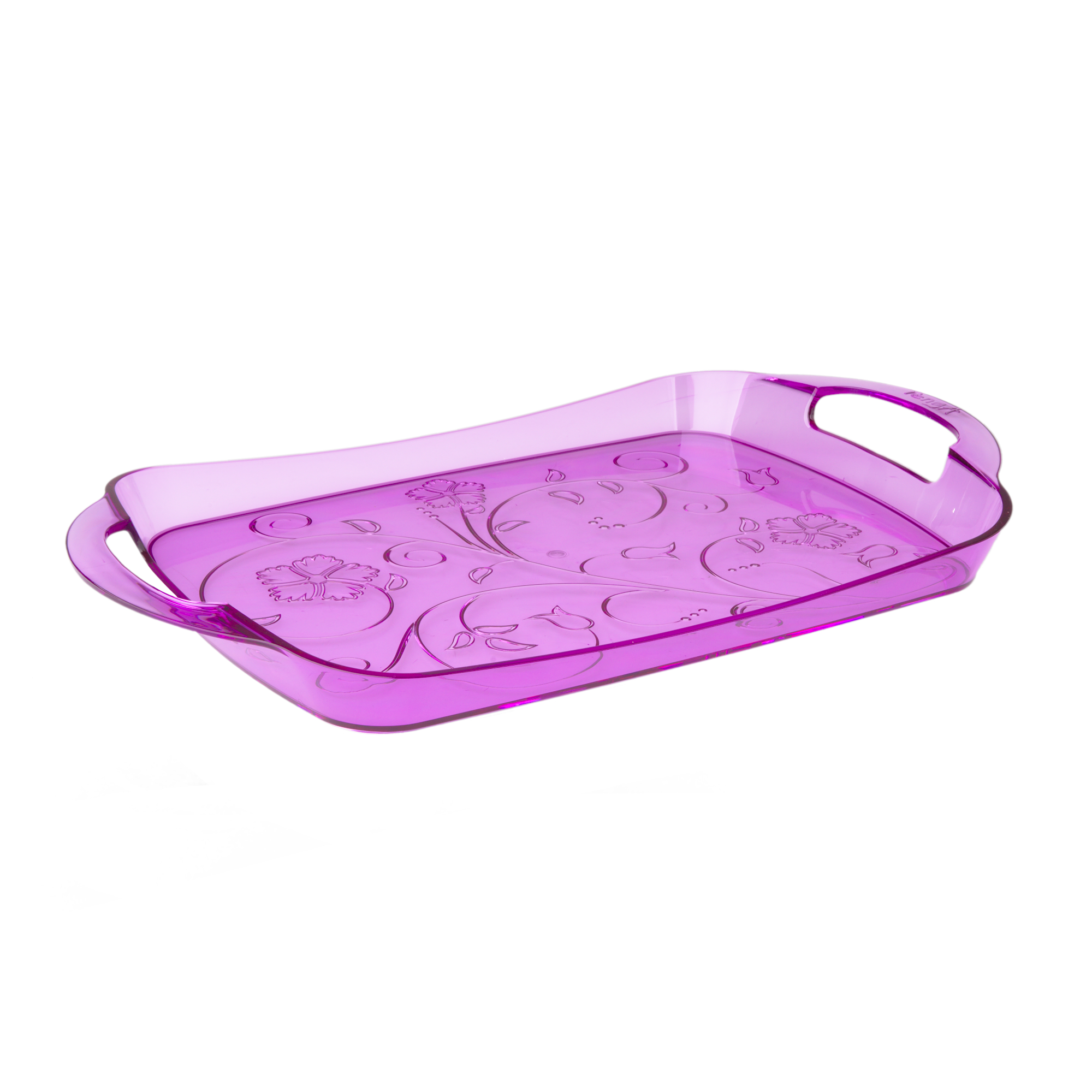 Plastový servírovací tác 37 x 26 cm MIX BAREV