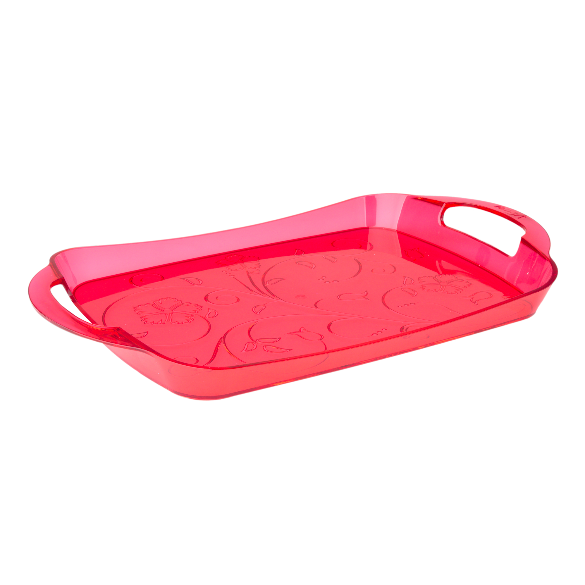 Plastový servírovací tác 37 x 26 cm MIX BAREV