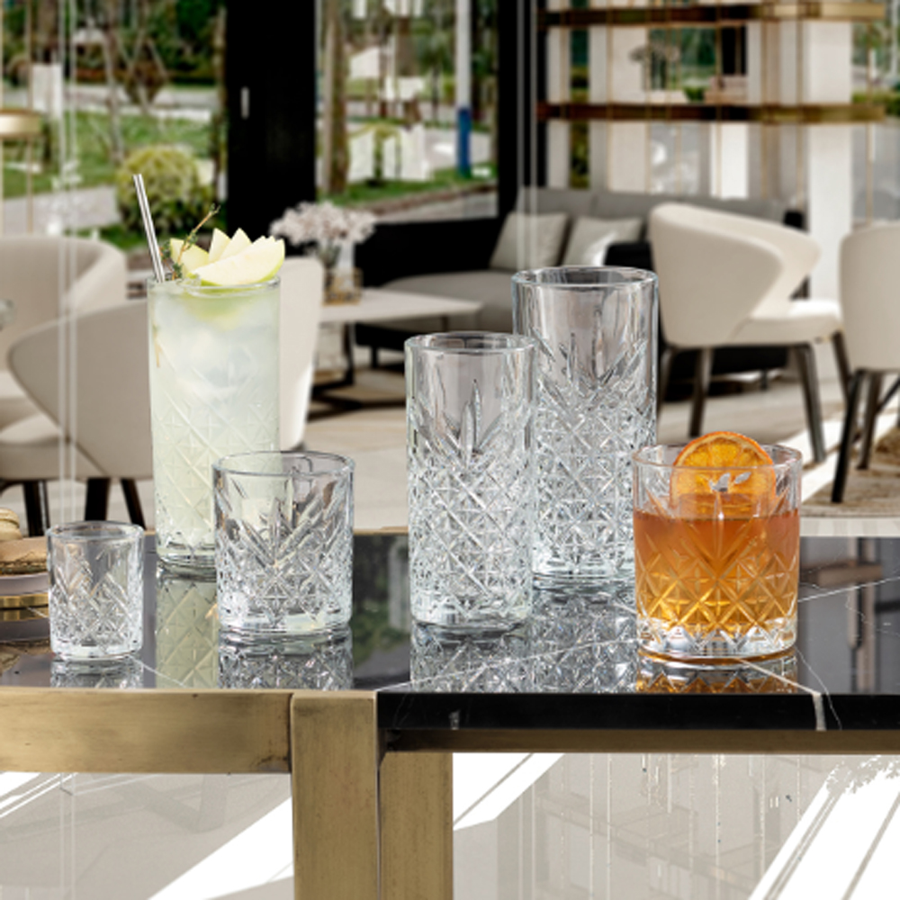 Set med 4 höga glas Timeless 365 ml PASABAHCE