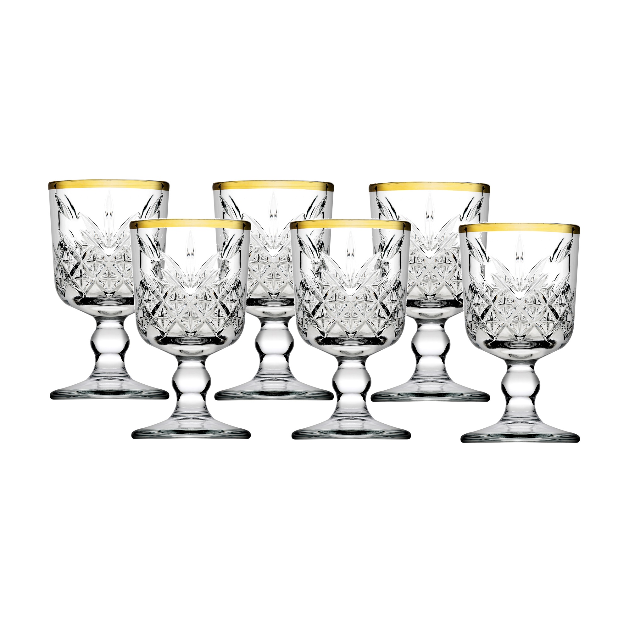 Set om 6 snapsglas Timeless Gold 60 ml PASABAHCE