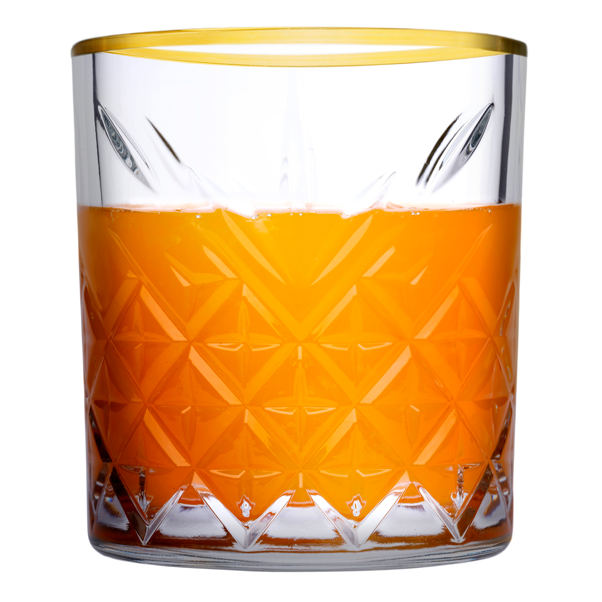 Set om 2 glas och en skål Timeless Gold 345 / 255 ml PASABAHCE