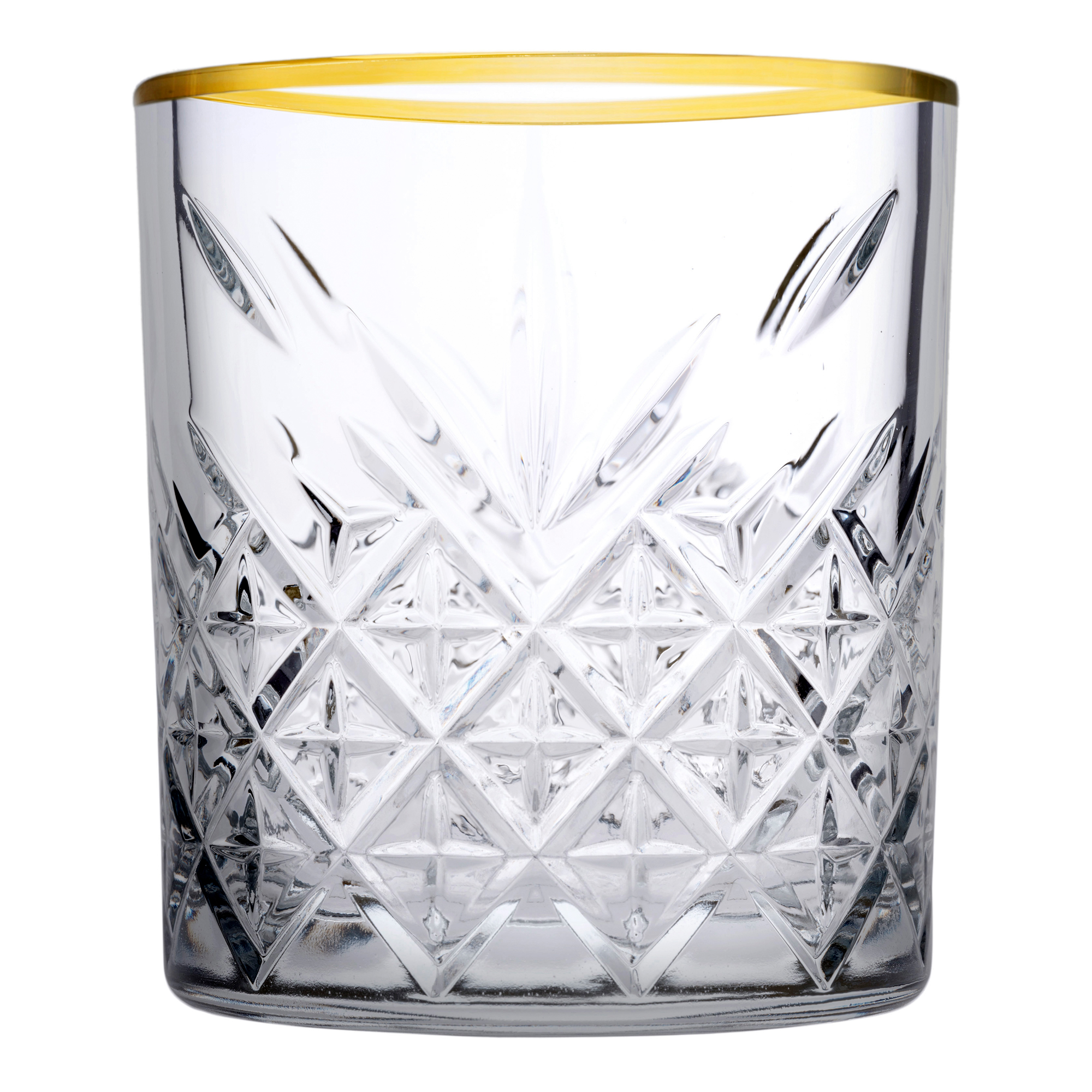 Set om 2 glas och en skål Timeless Gold 345 / 255 ml PASABAHCE