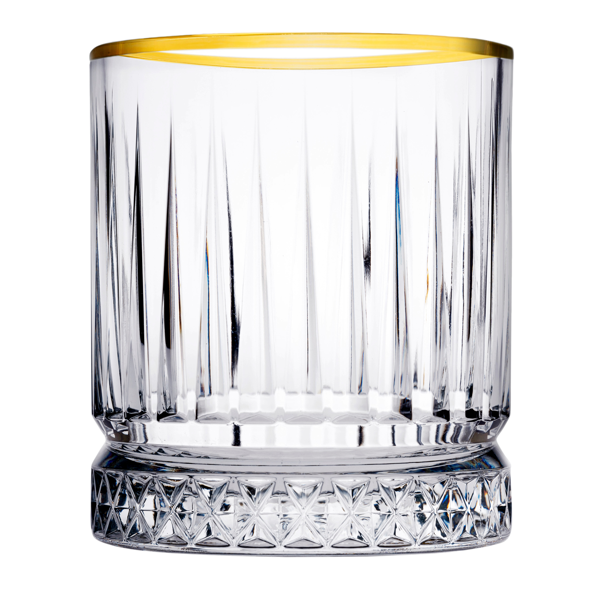 Sada 4 sklenic na whisky Elysia Gold 210 ml PASABAHCE