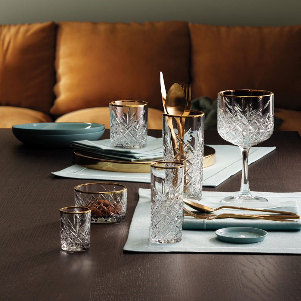 Set om 4 vinglas Timeless Gold 500 ml PASABAHCE