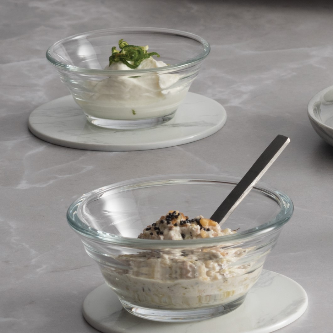 Salaterka/pojemnik do dipów 10 cm Gastrobutique paski PASABAHCE