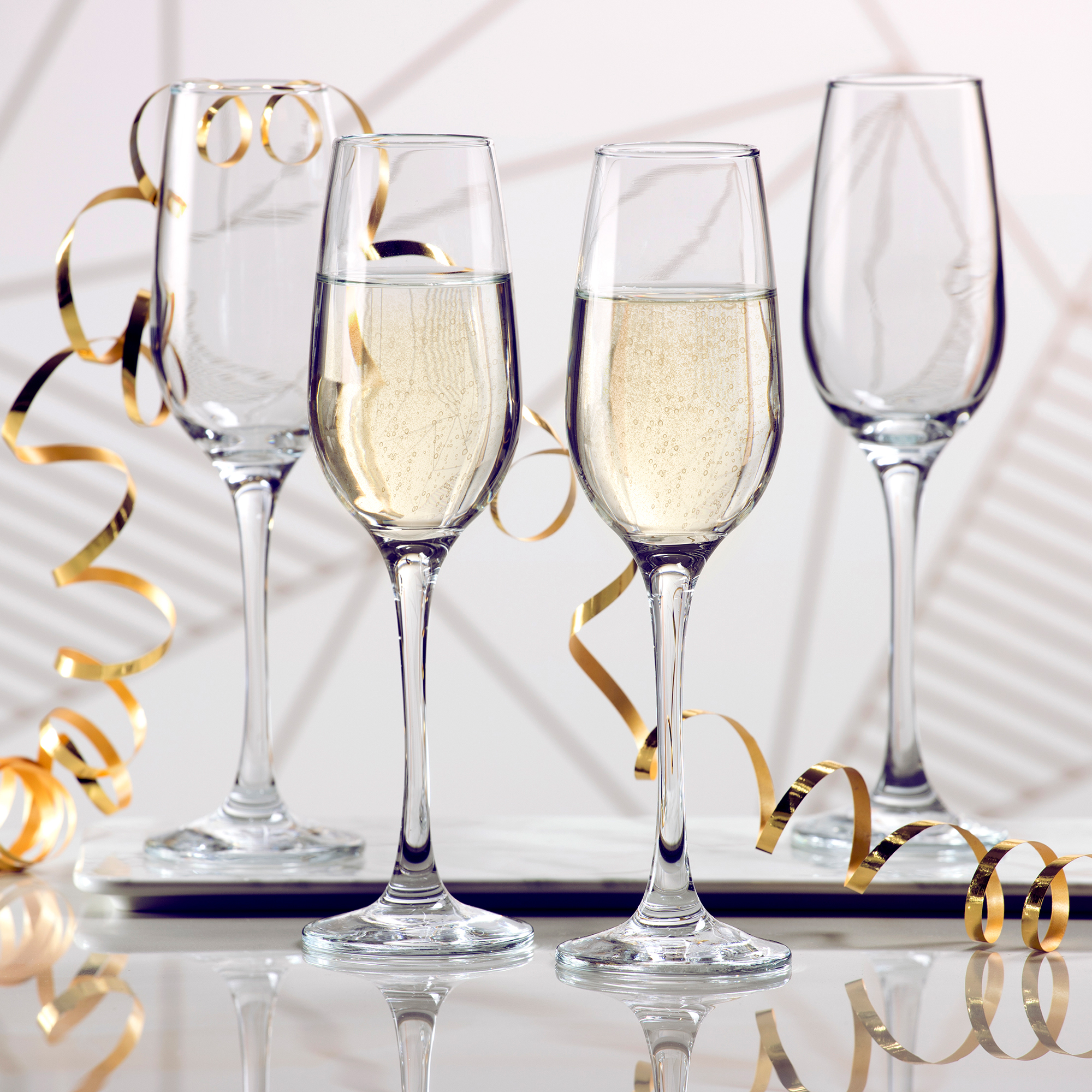 Set om 6 champagneglas Amber 200 ml PASABAHCE