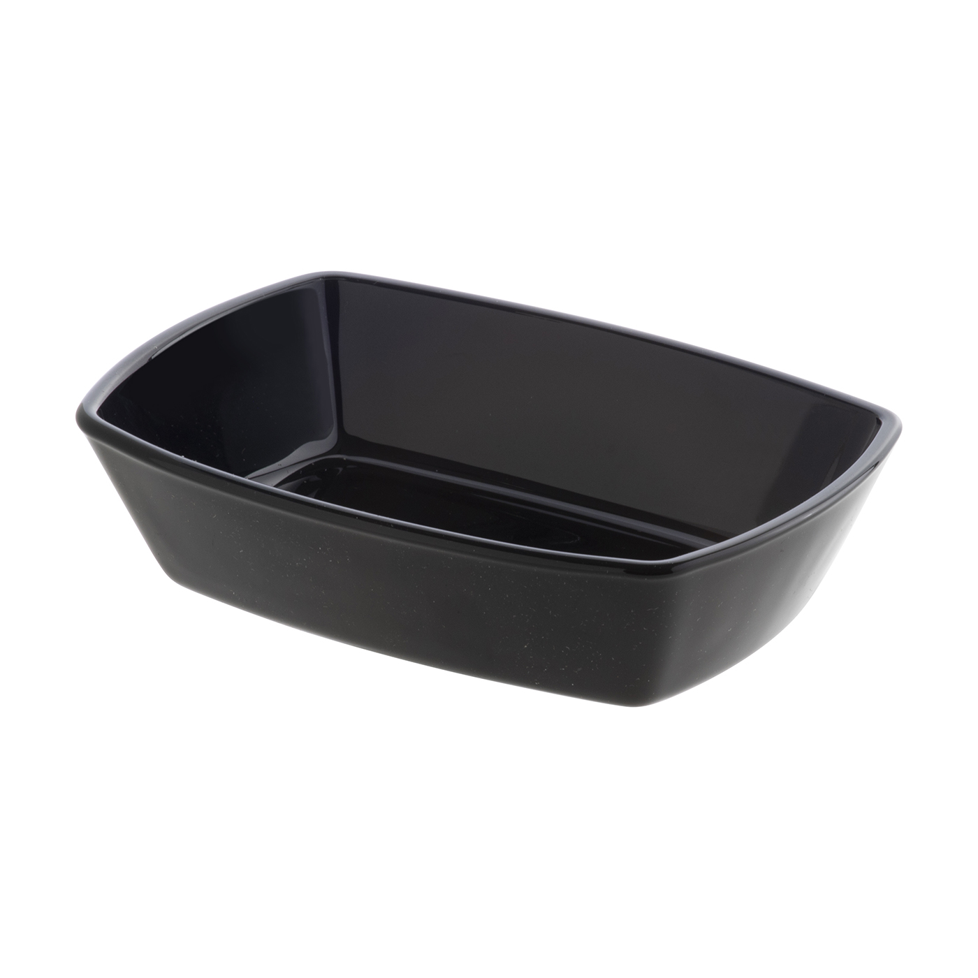 Fuente de servir Tokio negra 14 x 10 cm PASABAHCE