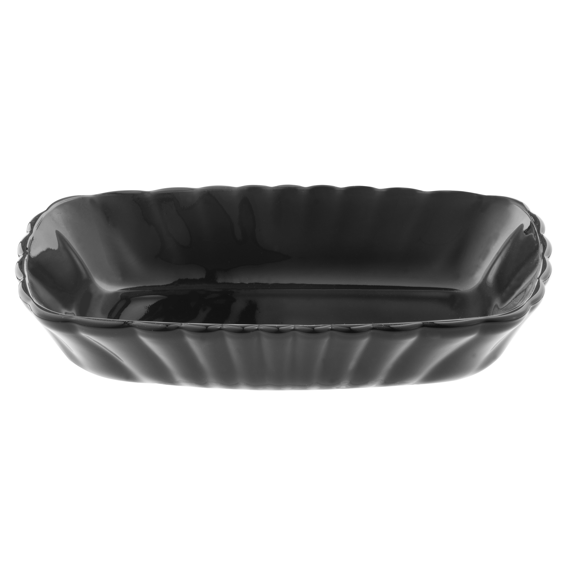 Servierplatte Mezze 18 x 11,5 cm schwarz PASABAHCE
