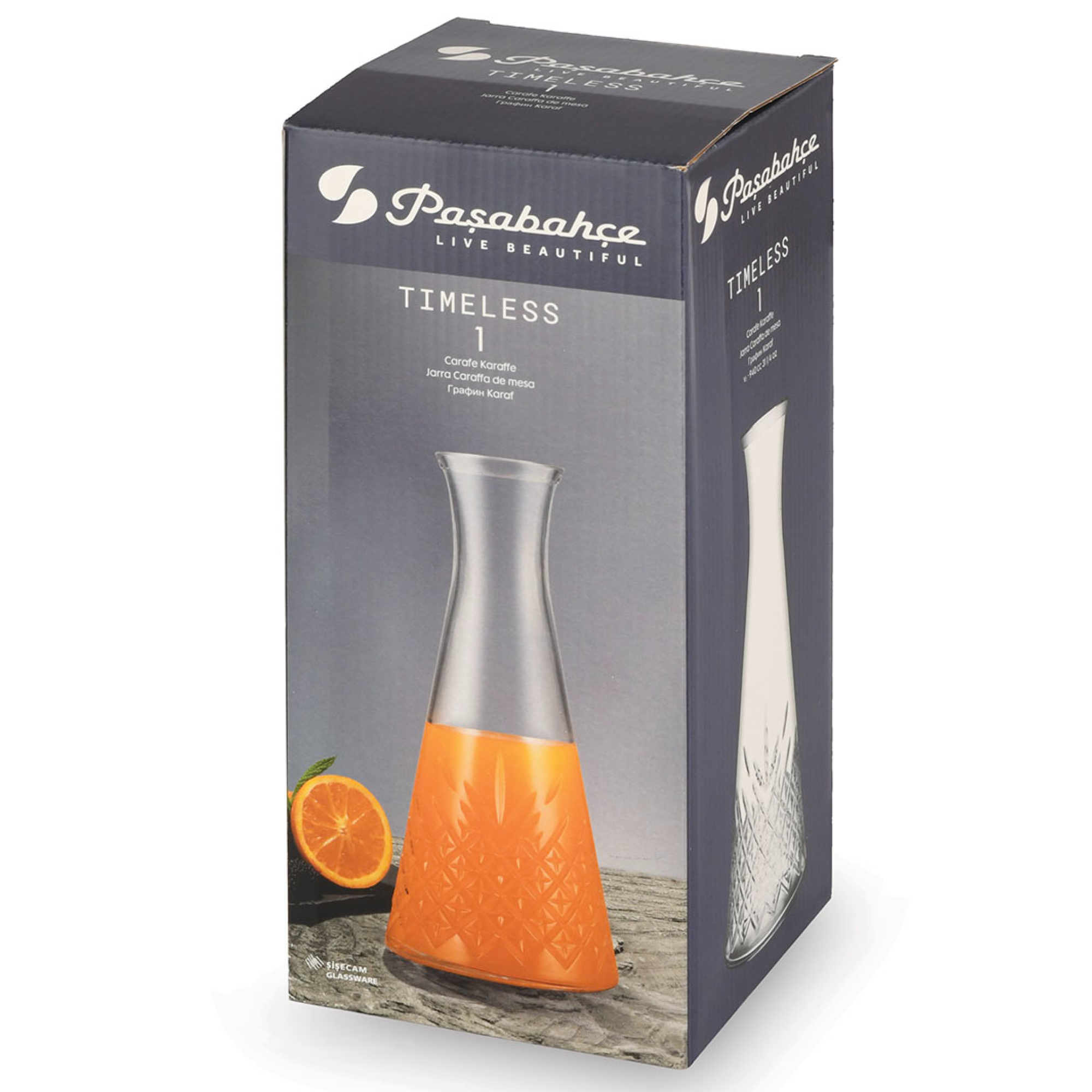 Karaff för vin och drycker Timeless 940 ml PASABAHCE