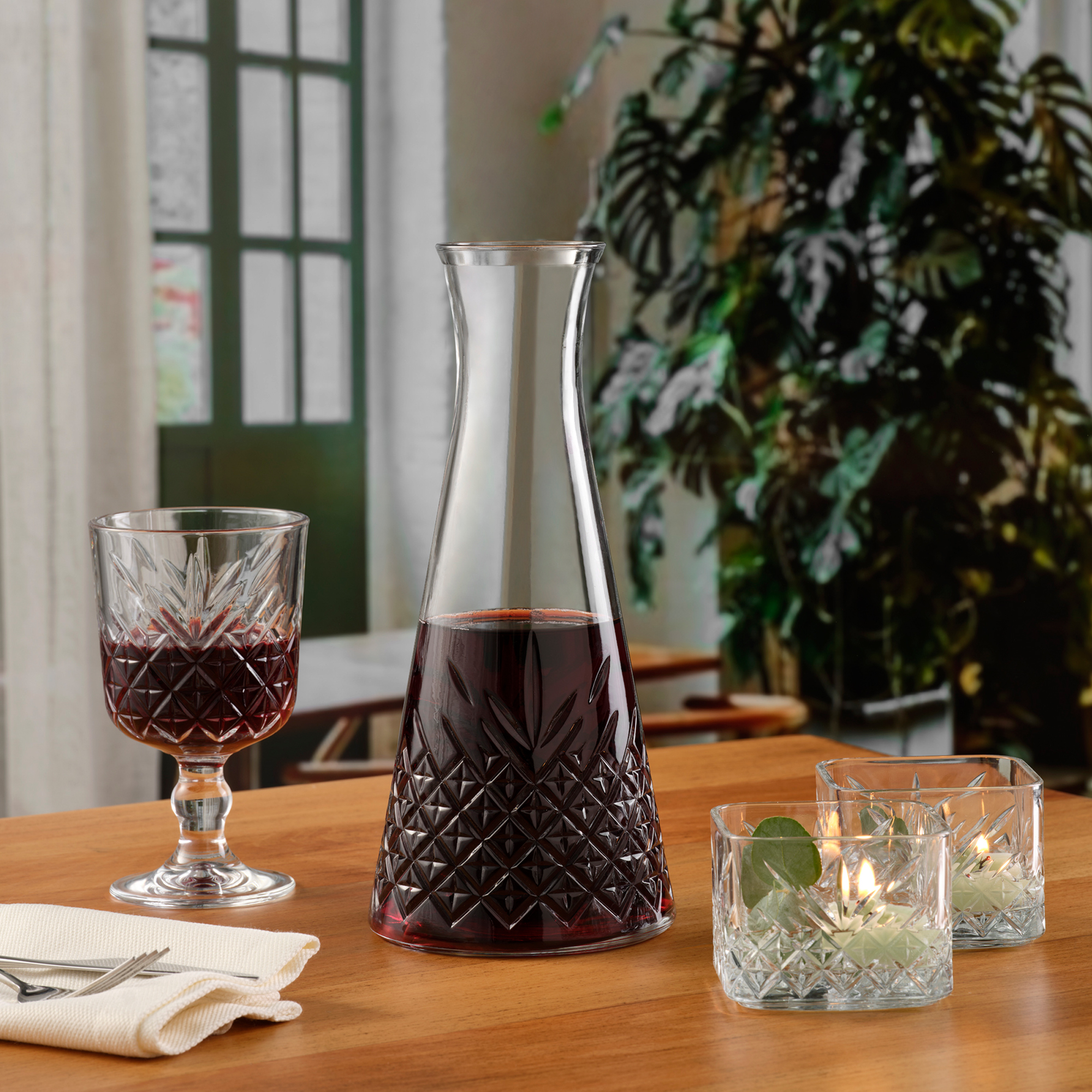 Karaff för vin och drycker Timeless 940 ml PASABAHCE