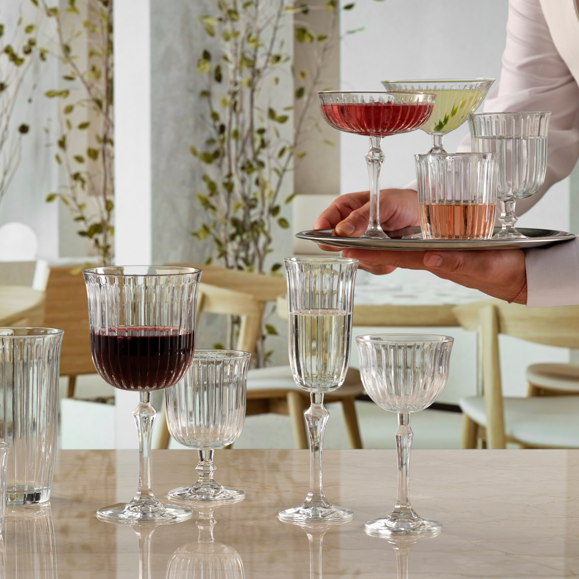 Set di 4 bicchieri alti 475 ml Joy PASABAHCE