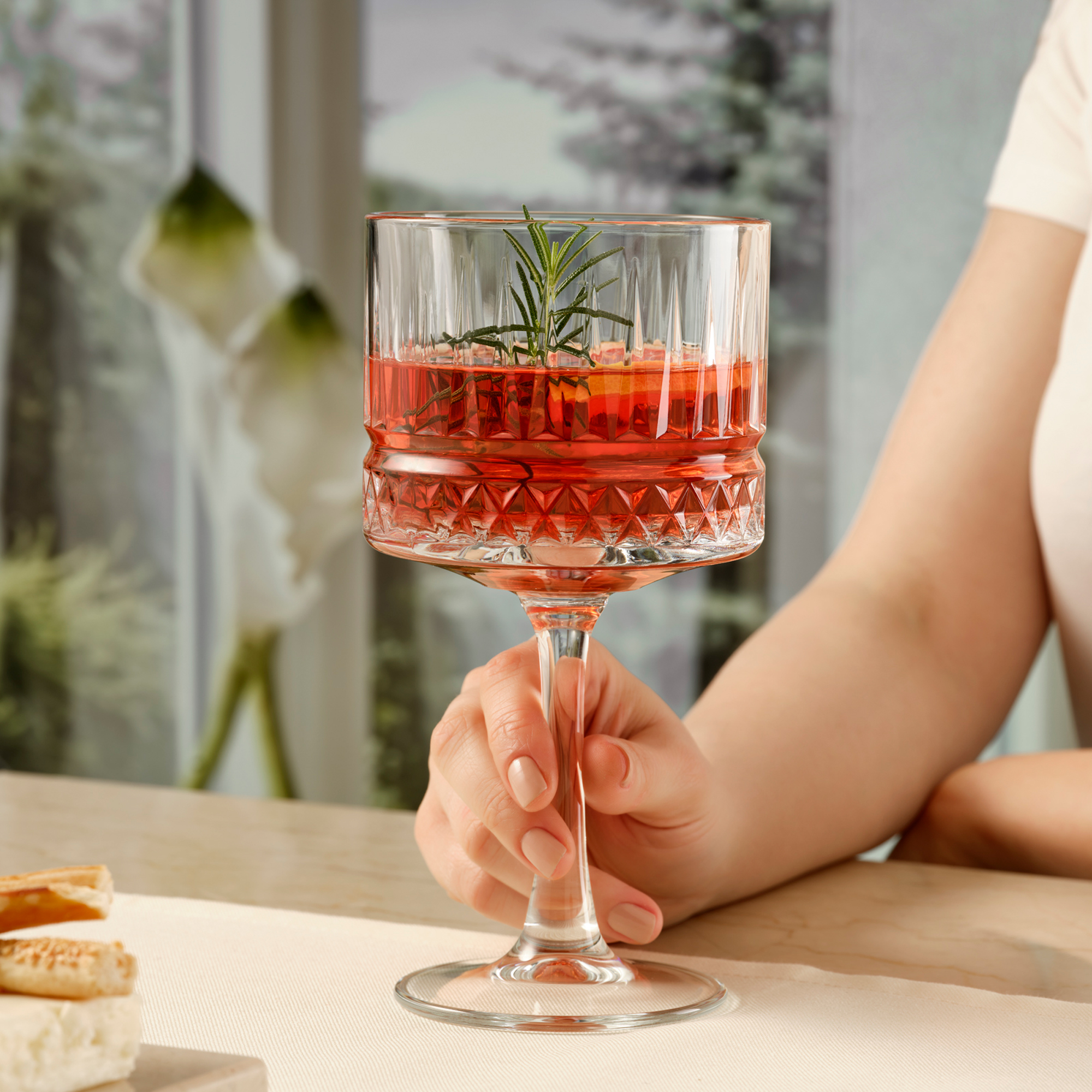 Sada 4 pohárov na víno Elysia 500 ml PASABAHCE