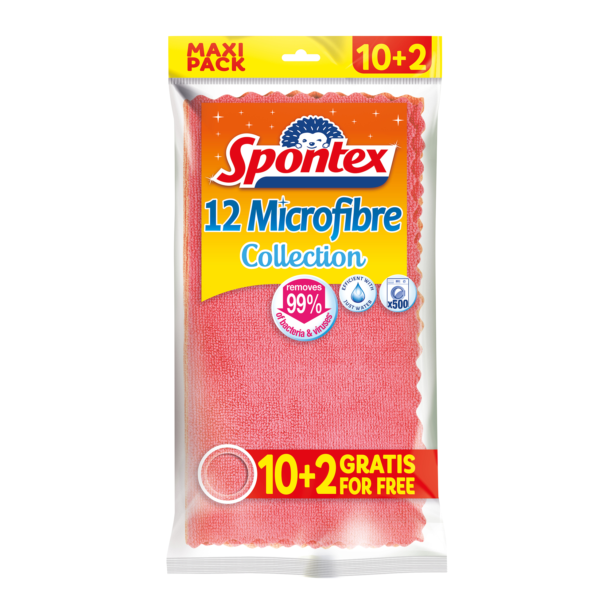 Mikrofasertuch-Set 12 St. SPONTEX