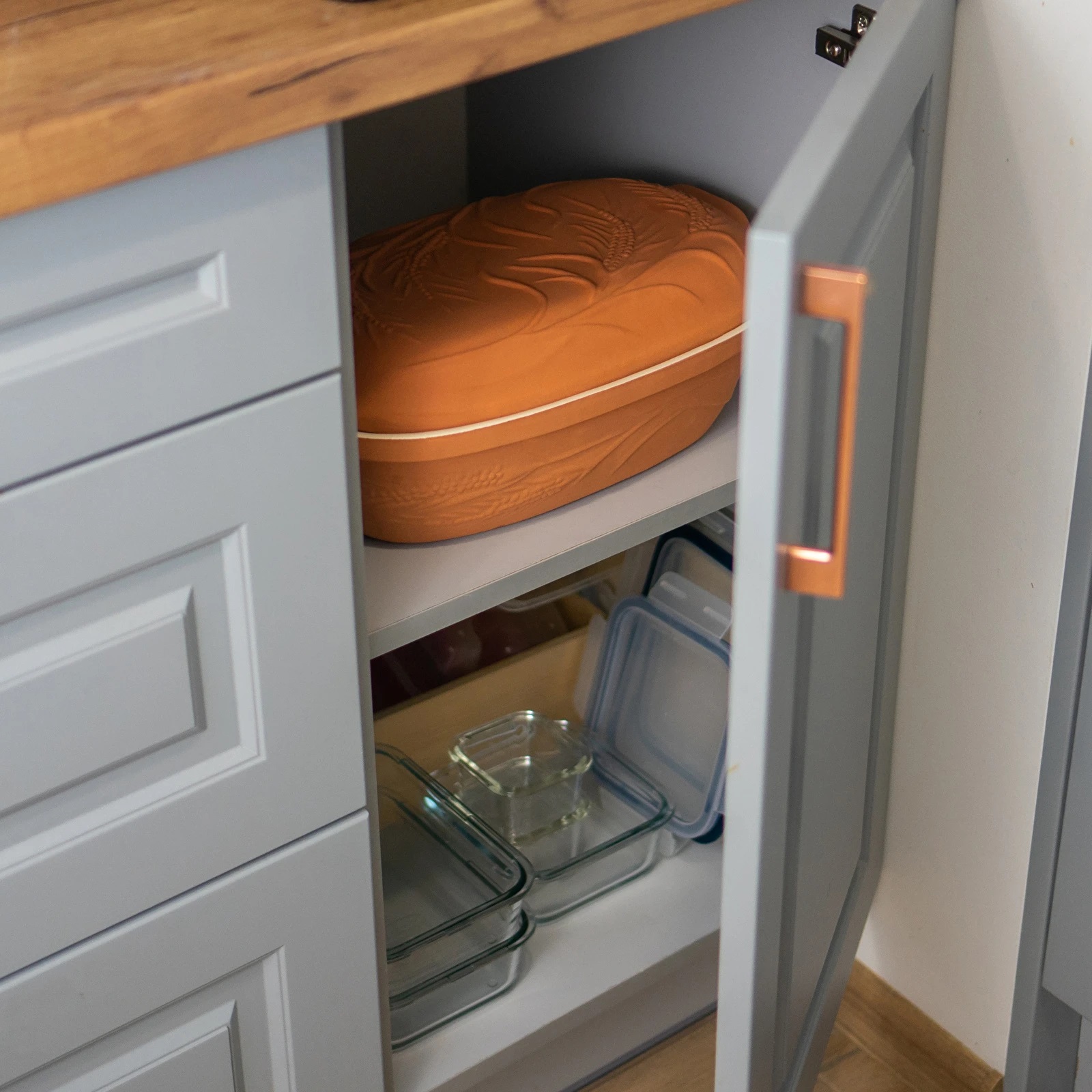 Garnek rzymski 4,5 l szkliwiony owalny BROWIN