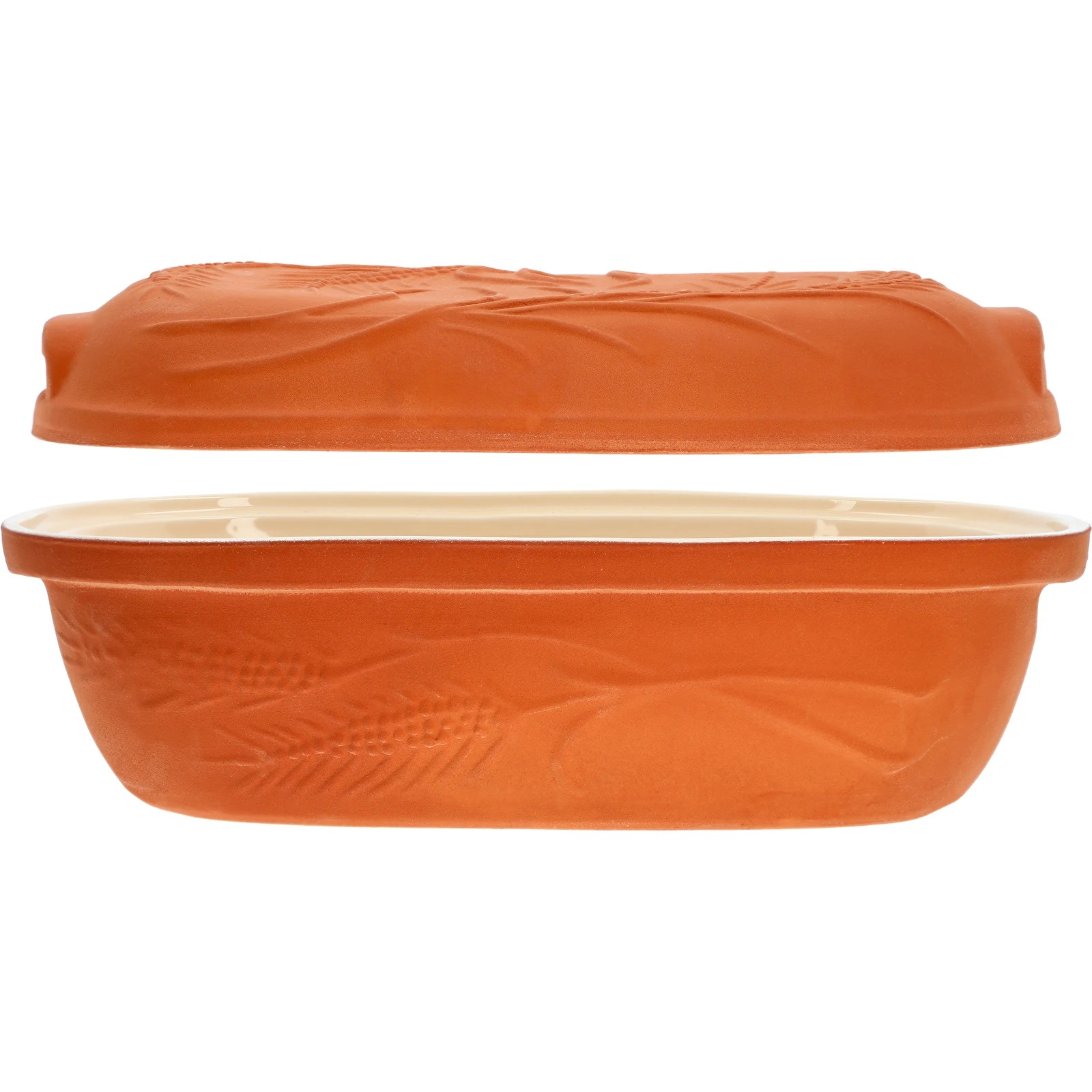 Garnek rzymski 4,5 l szkliwiony owalny BROWIN