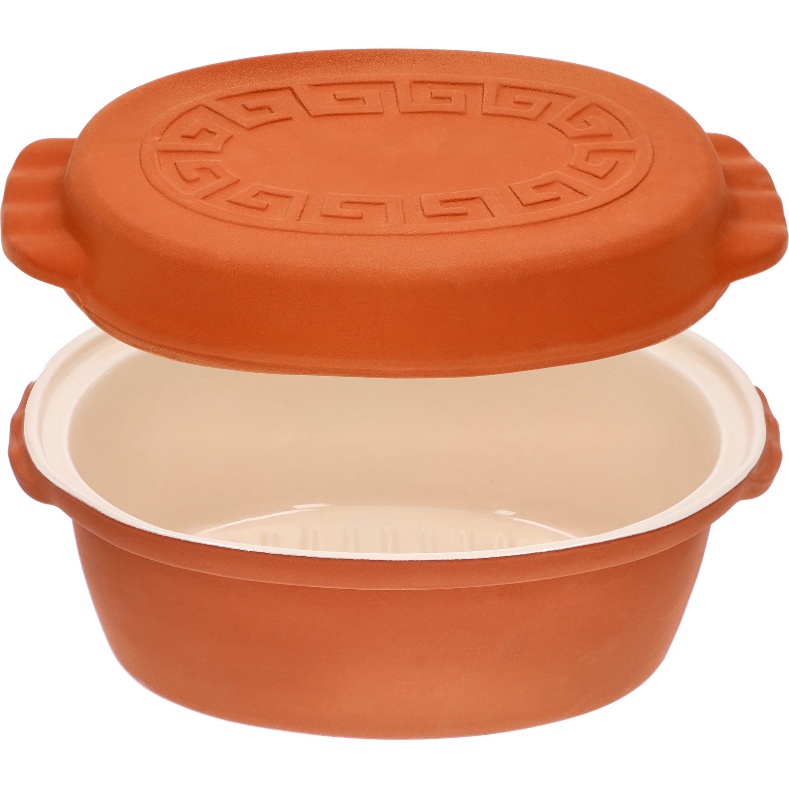 Garnek rzymski 4,5 l szkliwiony BROWIN