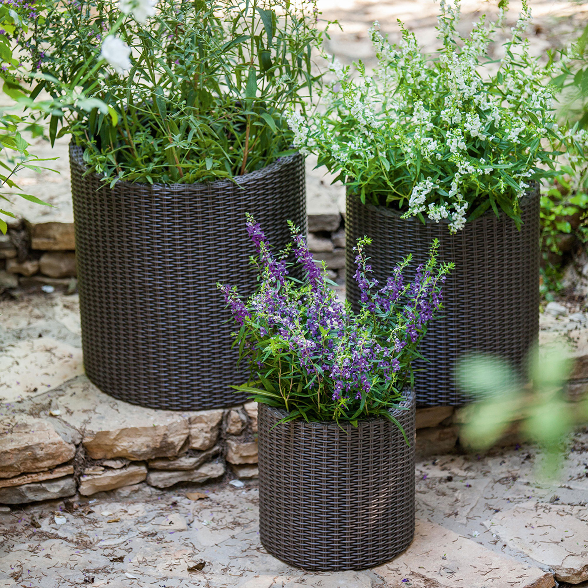 Zestaw donic ogrodowych Cylinder 3-elementowy KETER