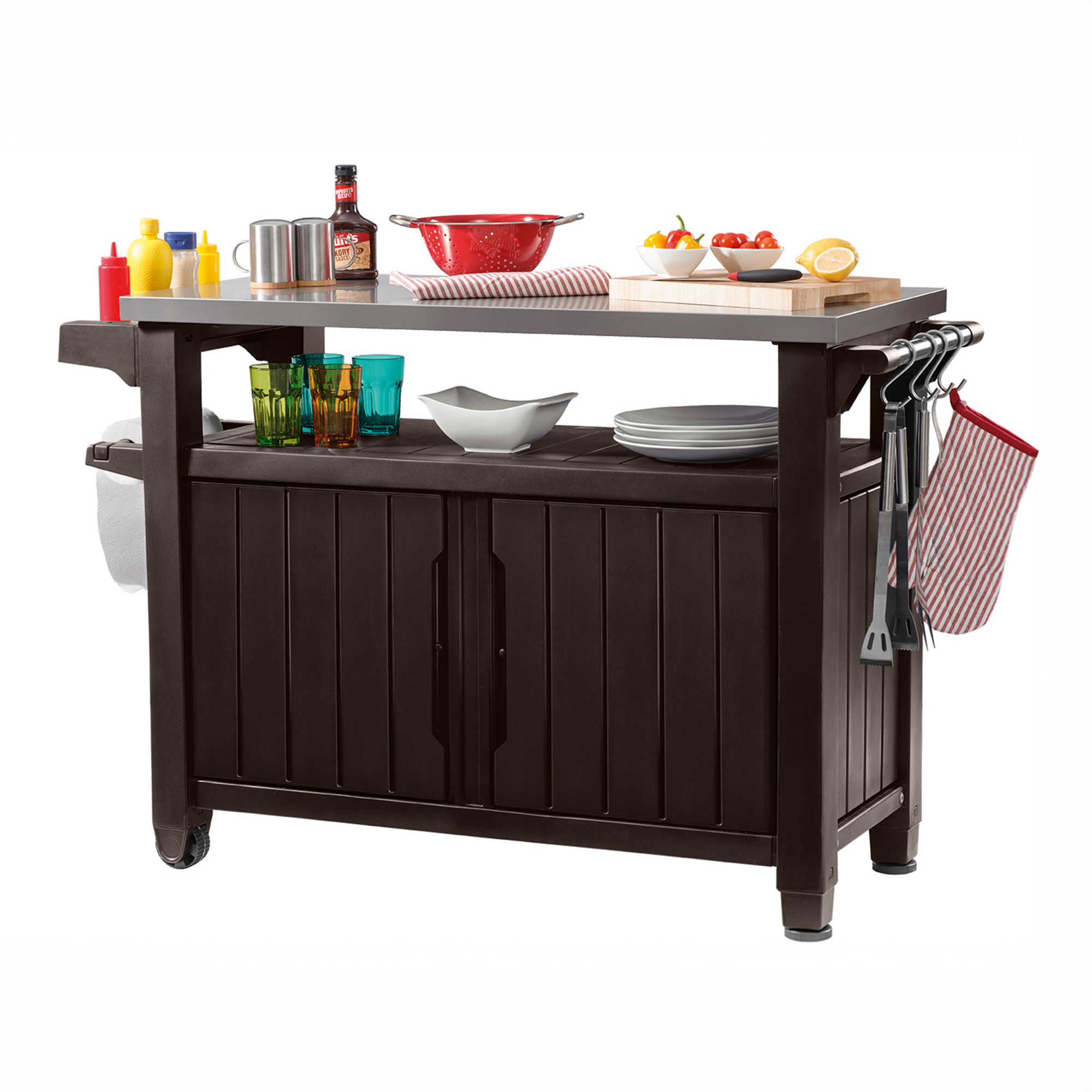 Barek ogrodowy Unity XL 207 l brązowy KETER