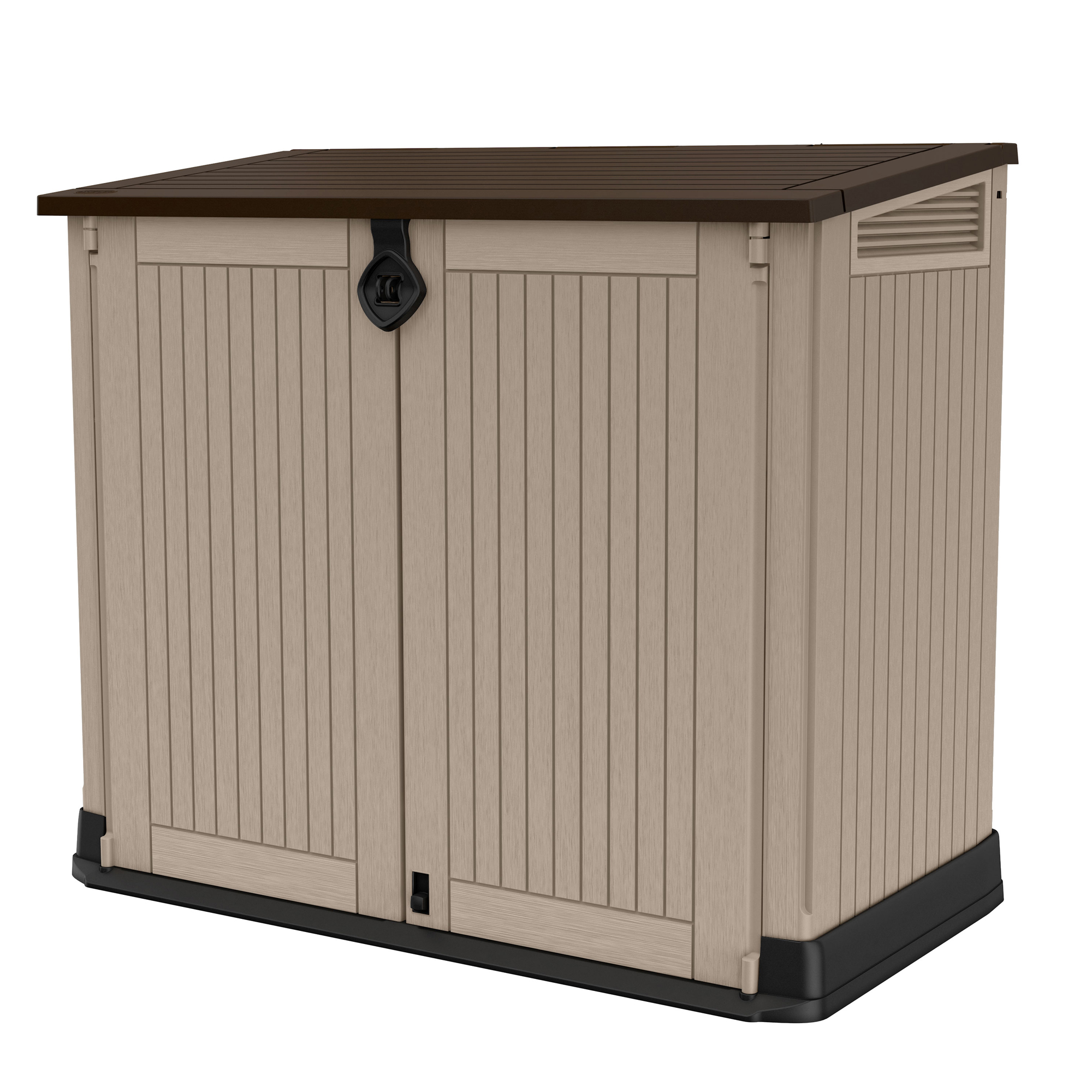Hnedá záhradná skriňa Store It Out 132 x 72 x 113,5 cm KETER