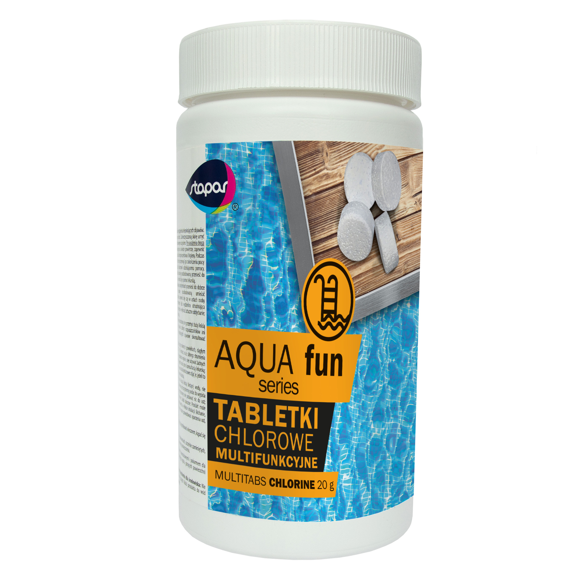Aqua Fun Multifunktionella Klortabletter 1 kg STAPAR  