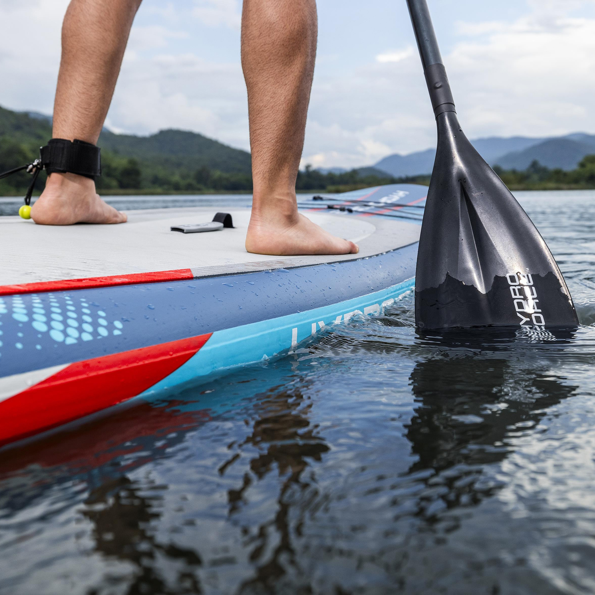 Hydro Force® SUP Allround Board-Set Oceana™ Compactair™ mit integrierter Elektropumpe BESTWAY